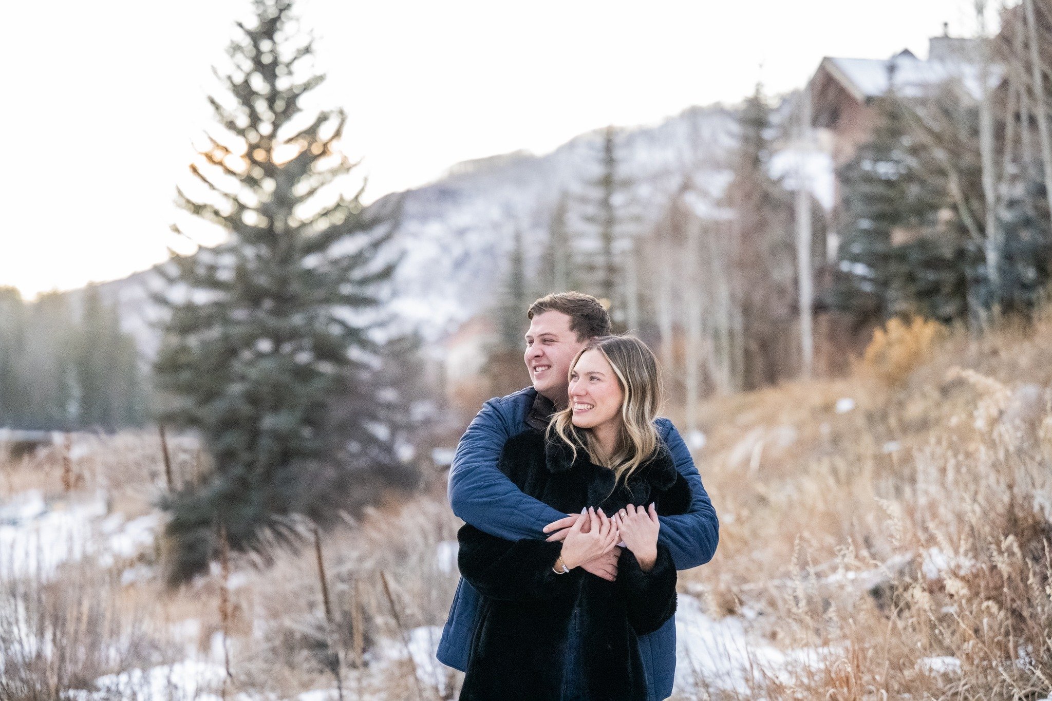 quiet mountain moment, a heartfelt question, and a forever kind of answer 💍🤍

We loved capturing this young couple&rsquo;s engagement at The Hythe Hotel, where modern alpine design meets timeless romance. From the snowy surroundings to the pure joy