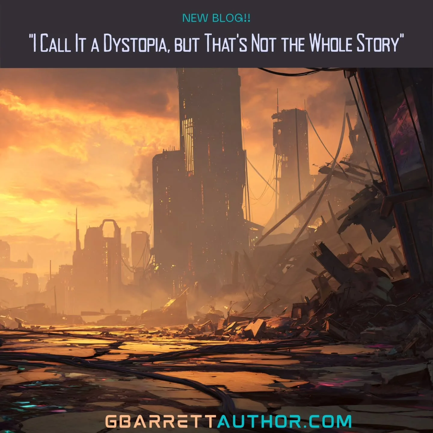 What is my book's genre? Read this week's blog entry to find out!

I tend to say my SkyWorld stories are "dystopian." I'm sure you know the term. For centuries, authors have been using dystopian messaging as a warning about places where we 
