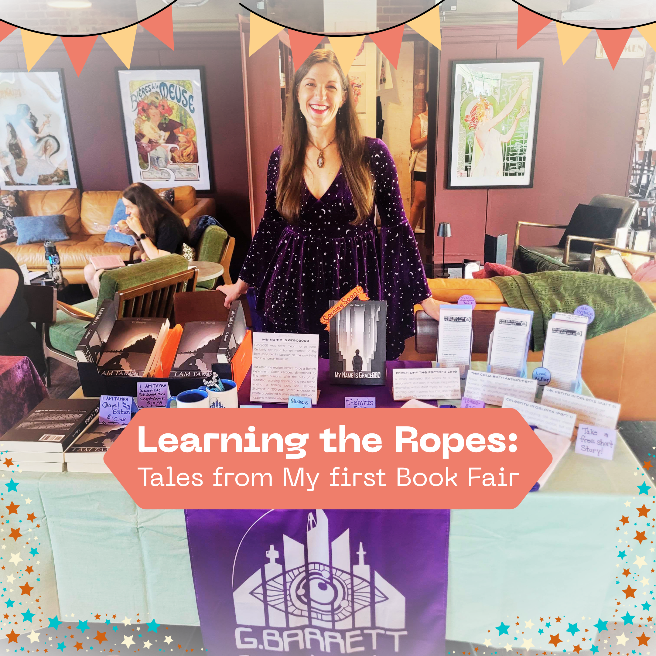Learning The Ropes: Tales From My First Book Fair&nbsp;