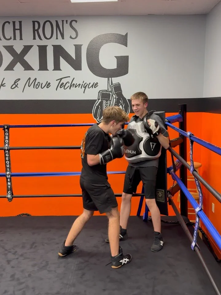 Training day at Coach Ron&rsquo;s Boxing