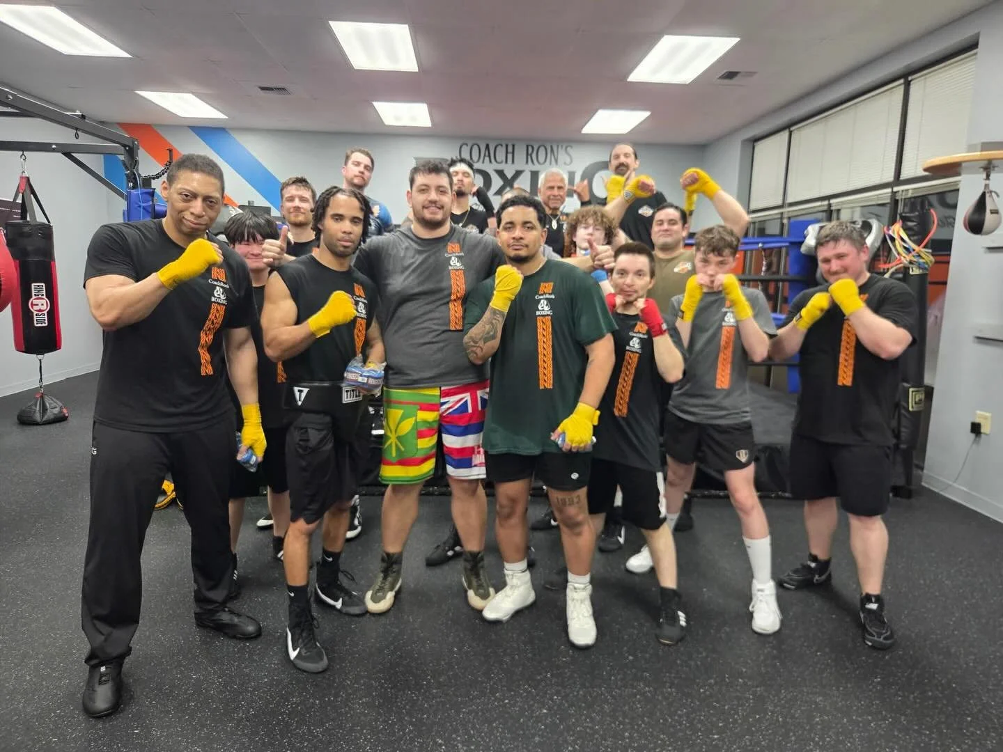 Promotions @ Coach Ron&rsquo;s BOXING.. Coach Justin promoted Sebastian, Ismael, and DeVonte to Blue wraps
Congratulations to all three students for their dedication and focus on learning the art of boxing.. Next task Red wraps