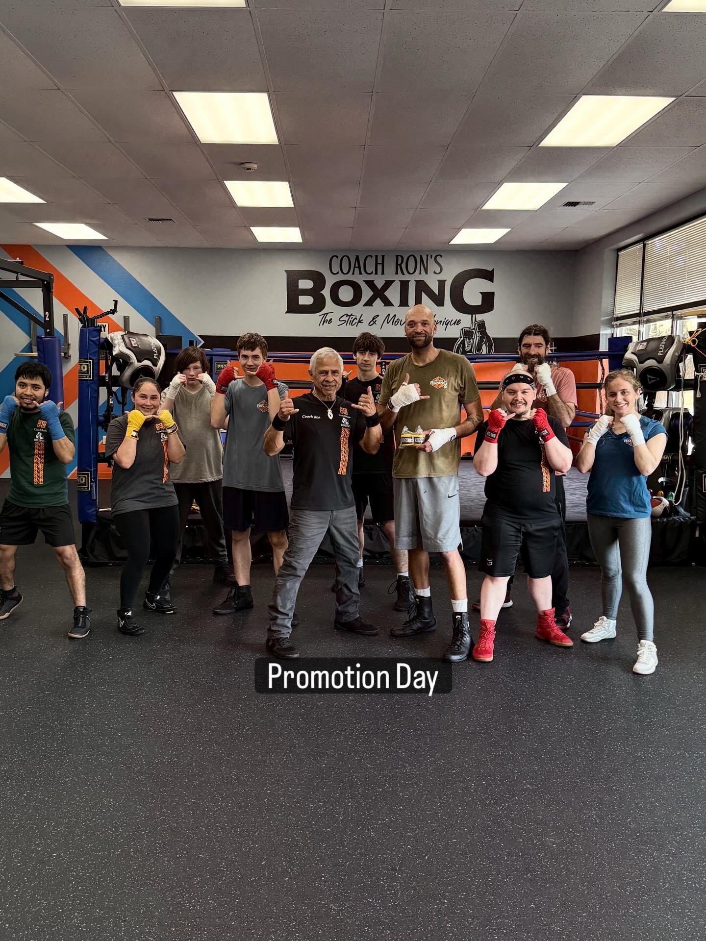 Louis was promoted to yellow wraps on Saturday.. Congratulations Louis for all your efforts on learning the fundamentals of boxing.
Boxing is developed one training session at a time. Hands up, Elbows in , and Chin down.