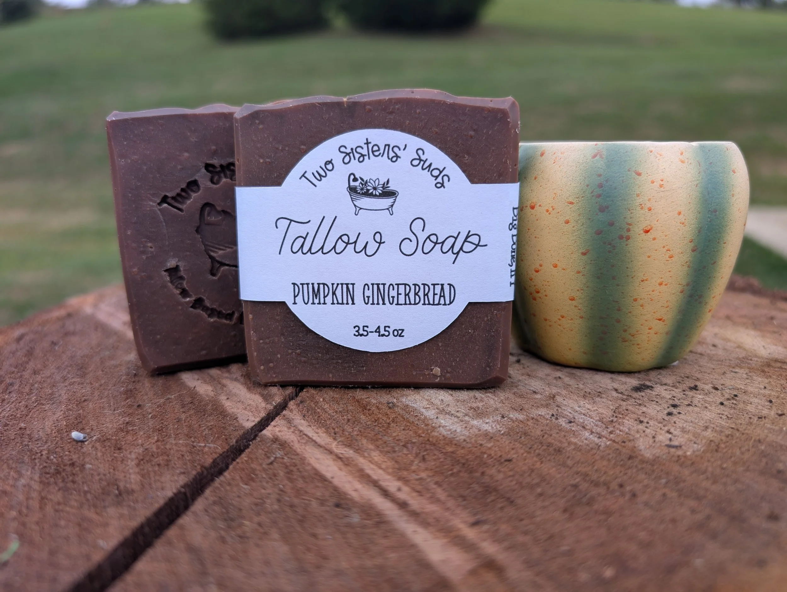 Pumpkin & Gingerbread Tallow Soap - KY