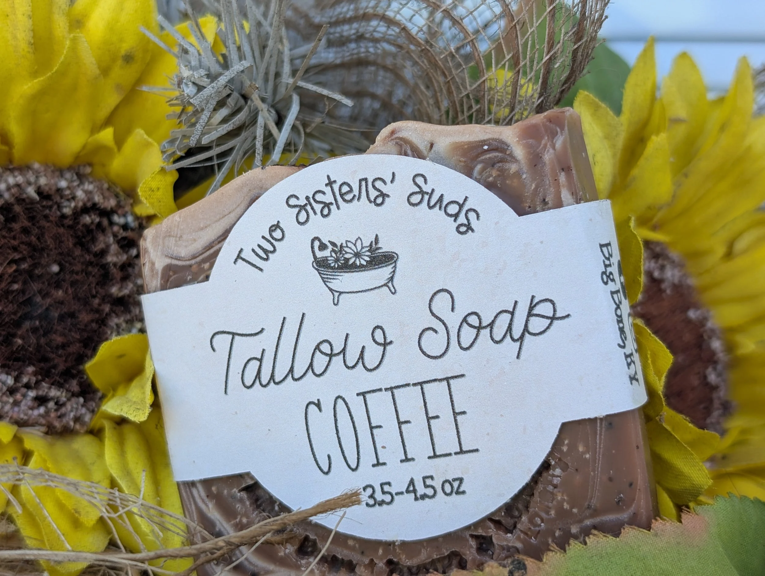 Coffee Tallow Soap - KY