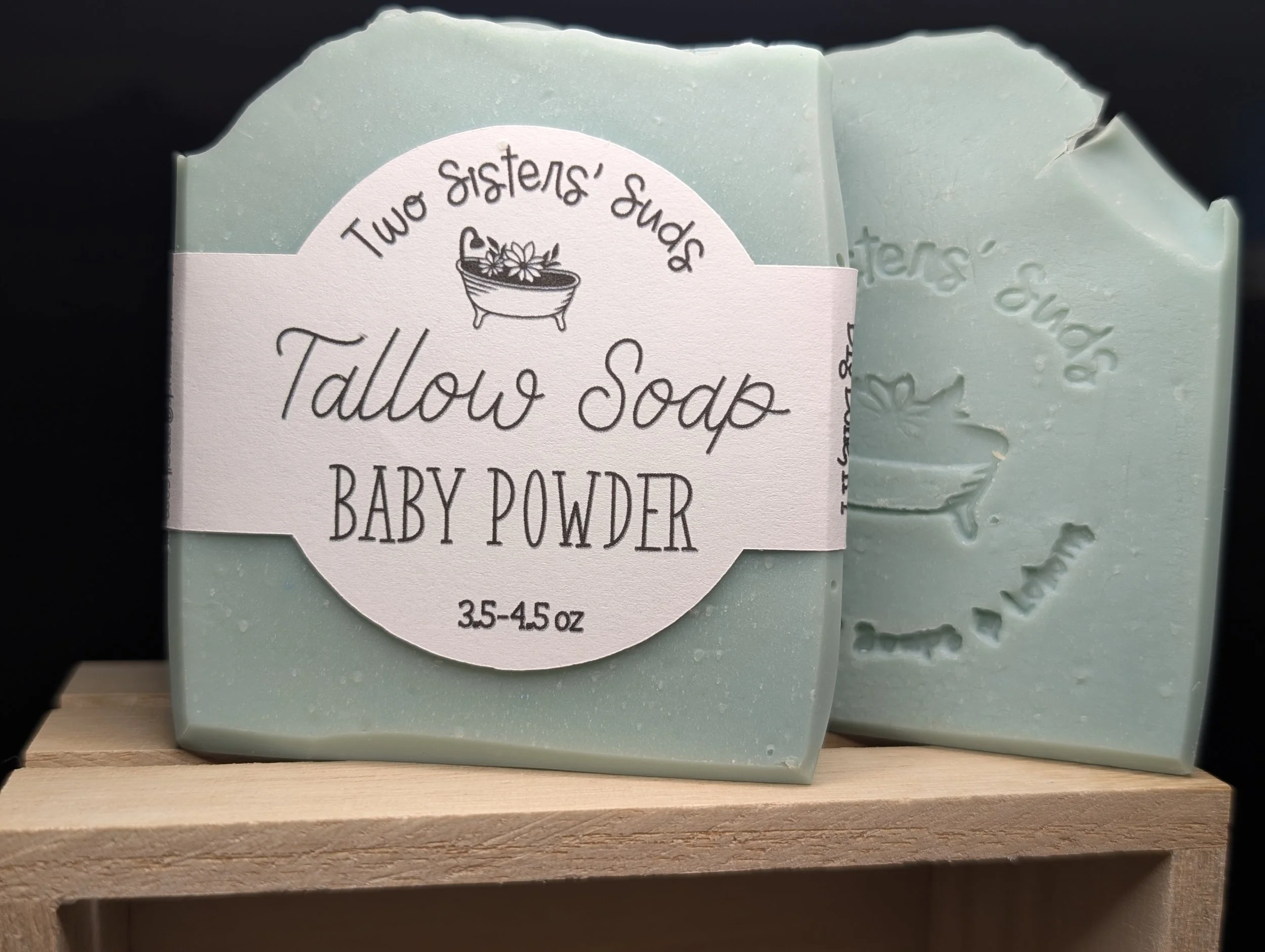 Baby Powder Tallow Soap - KY