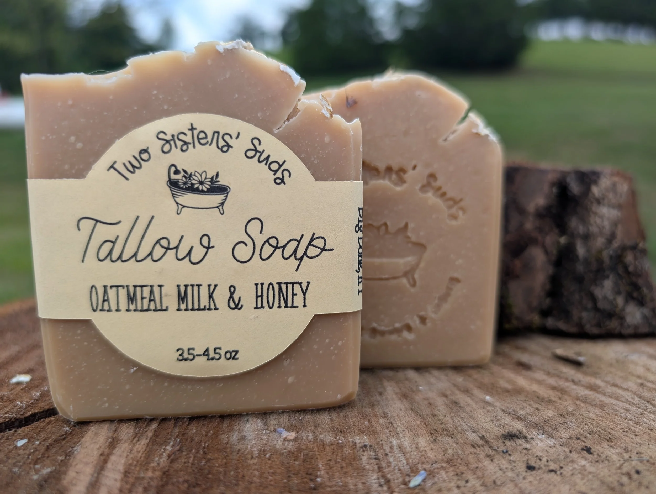 Oatmeal Milk & Honey Tallow Soap - KY