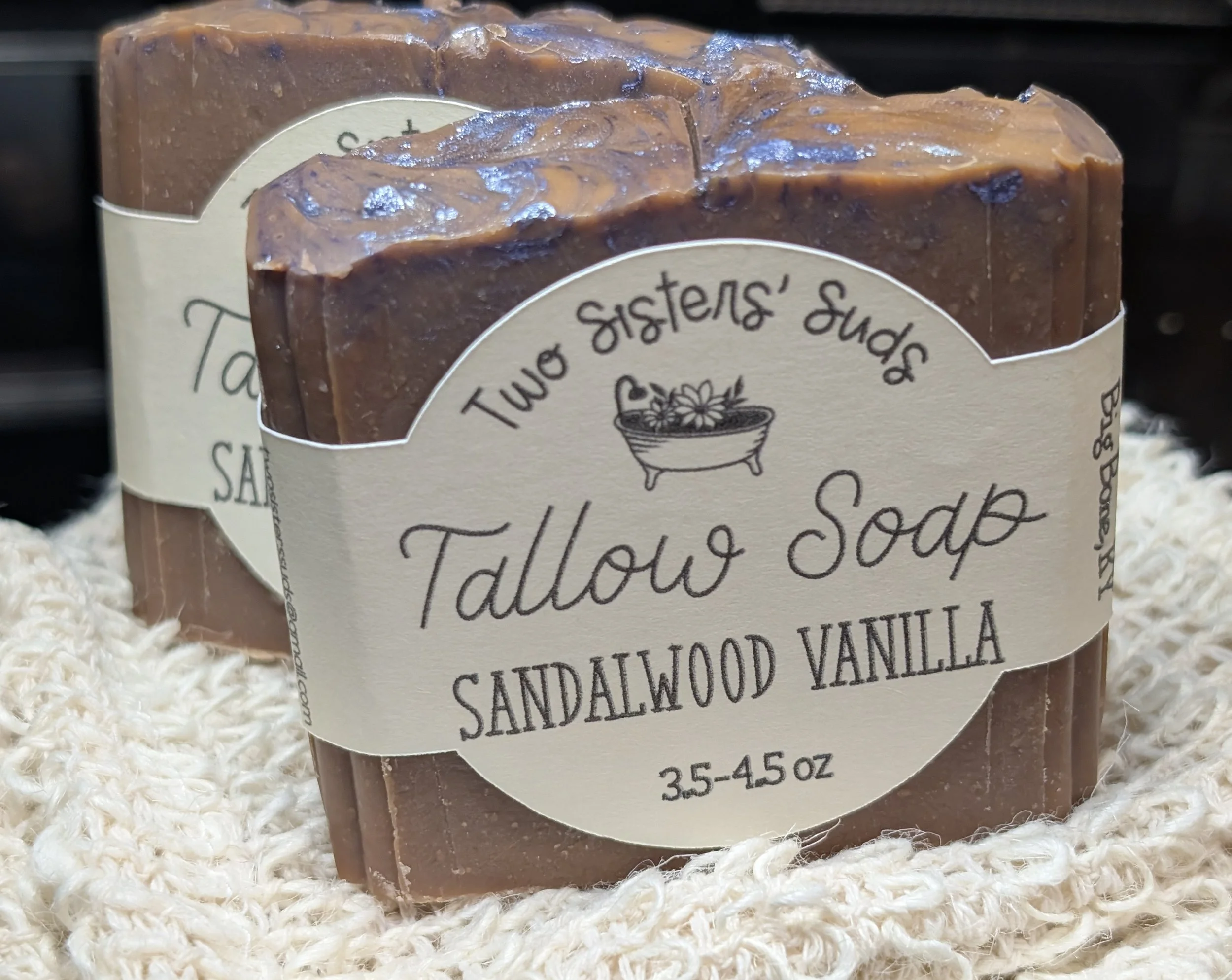 Sandalwood Vanilla Tallow Soap - KY