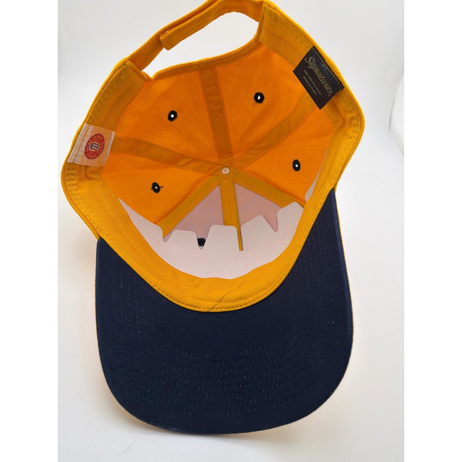Georgia Tech Yellow Jackets Gold Navy GT Logo Adjustable Hat — photo 5 of 7