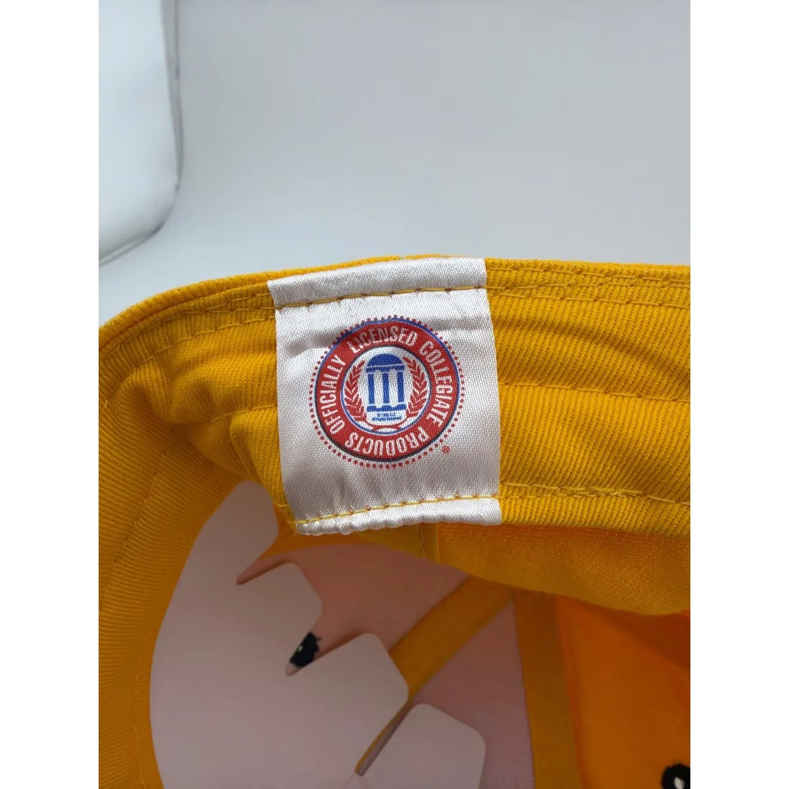 Georgia Tech Yellow Jackets Gold Navy GT Logo Adjustable Hat — photo 6 of 7
