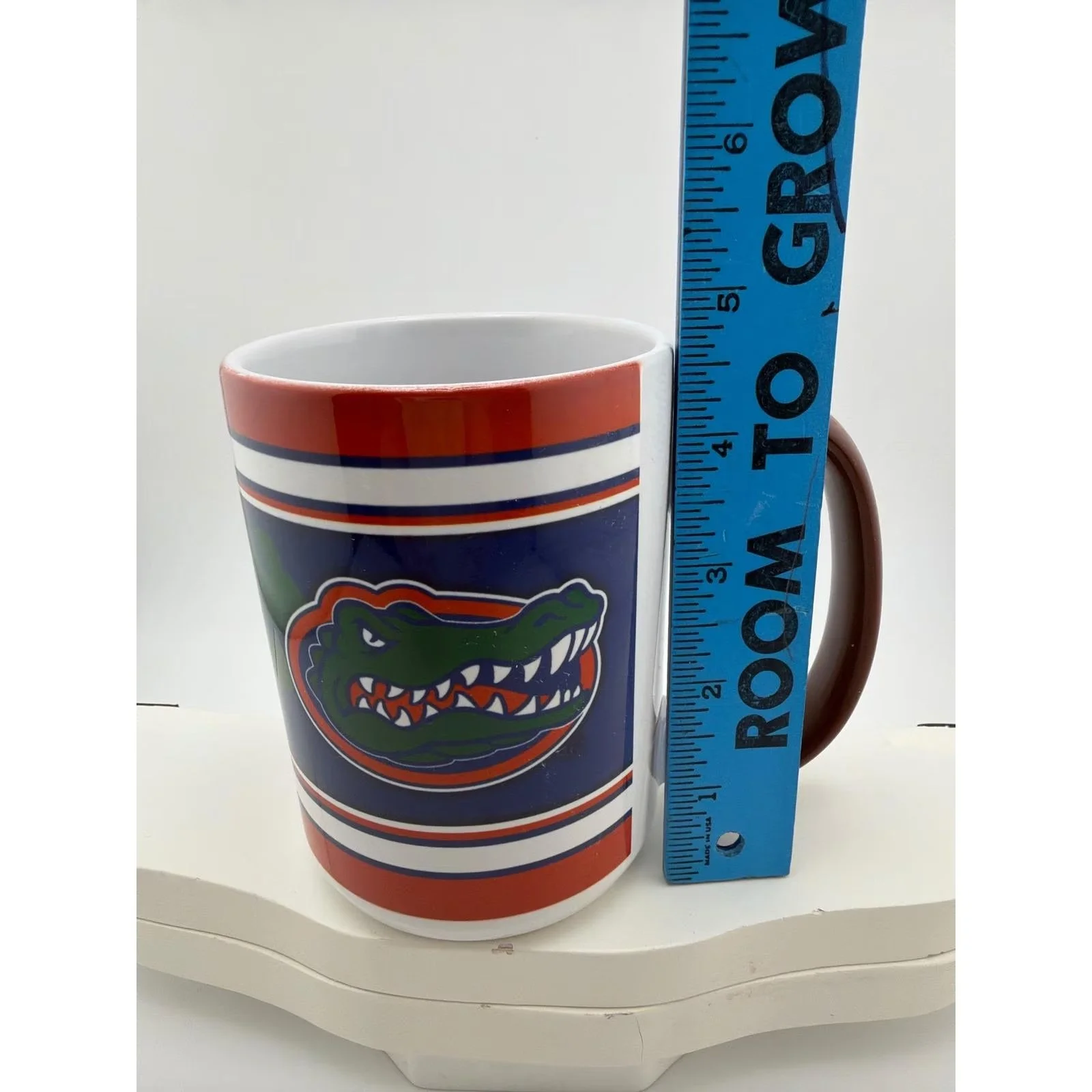 Florida Gators Albert Logo Blue Orange Ceramic Coffee Mug — photo 4 of 6