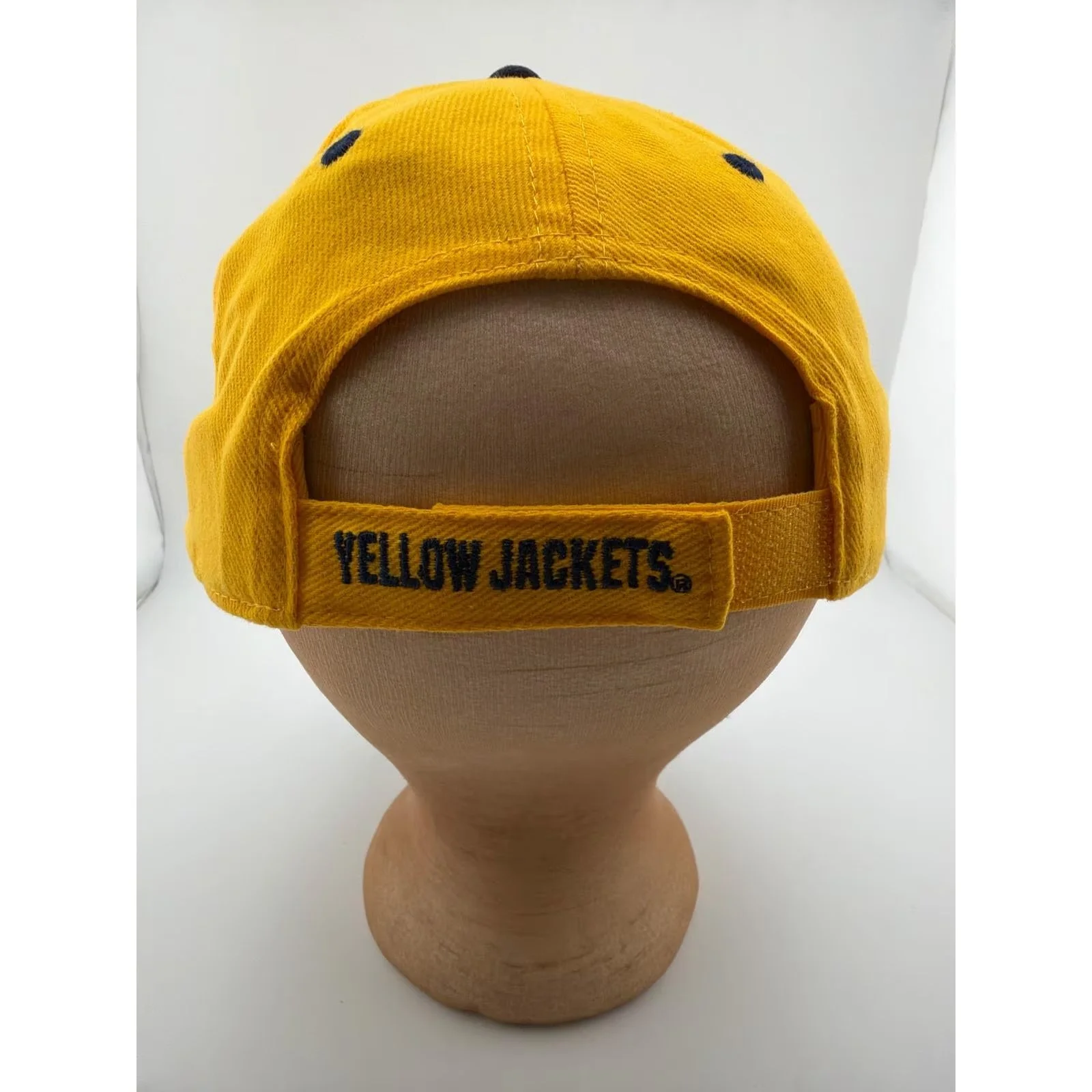 Georgia Tech Yellow Jackets Gold Navy GT Logo Adjustable Hat — photo 3 of 7