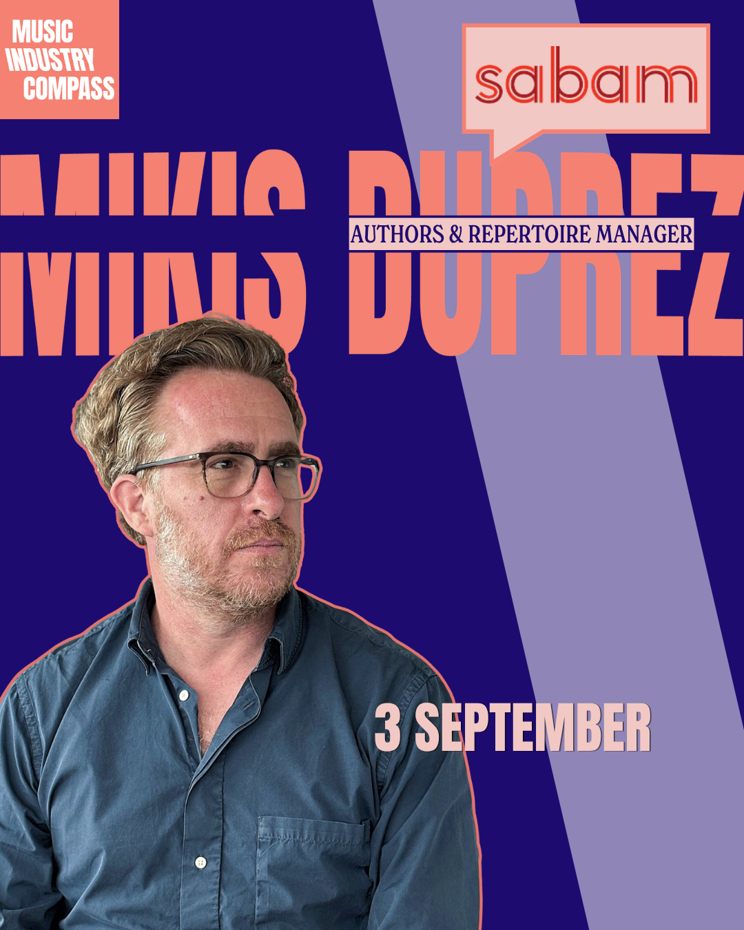 Mikis Duprez SABAM Music Summit Belgium Antwerp