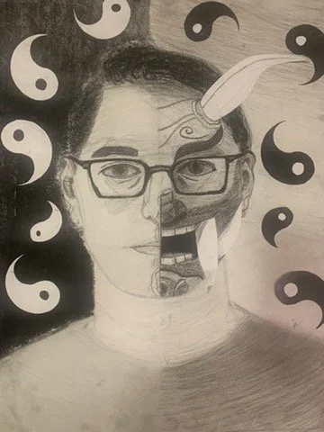 Self Portrait w/ Twist – Drawing II