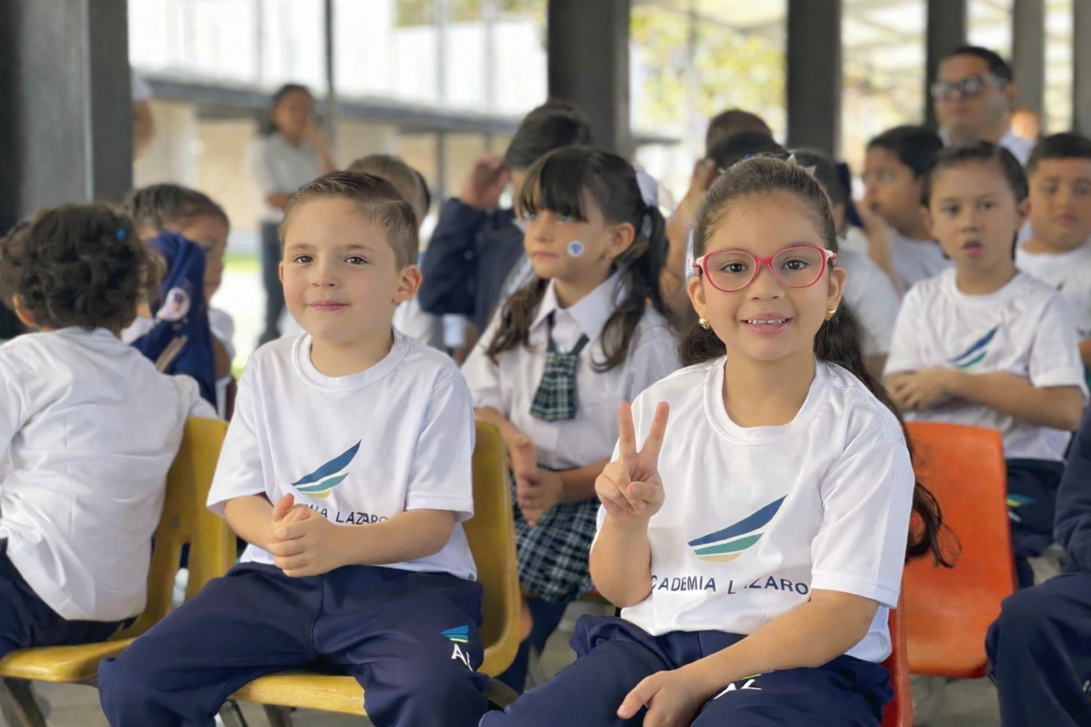 First Day of School - Lazarus Academy