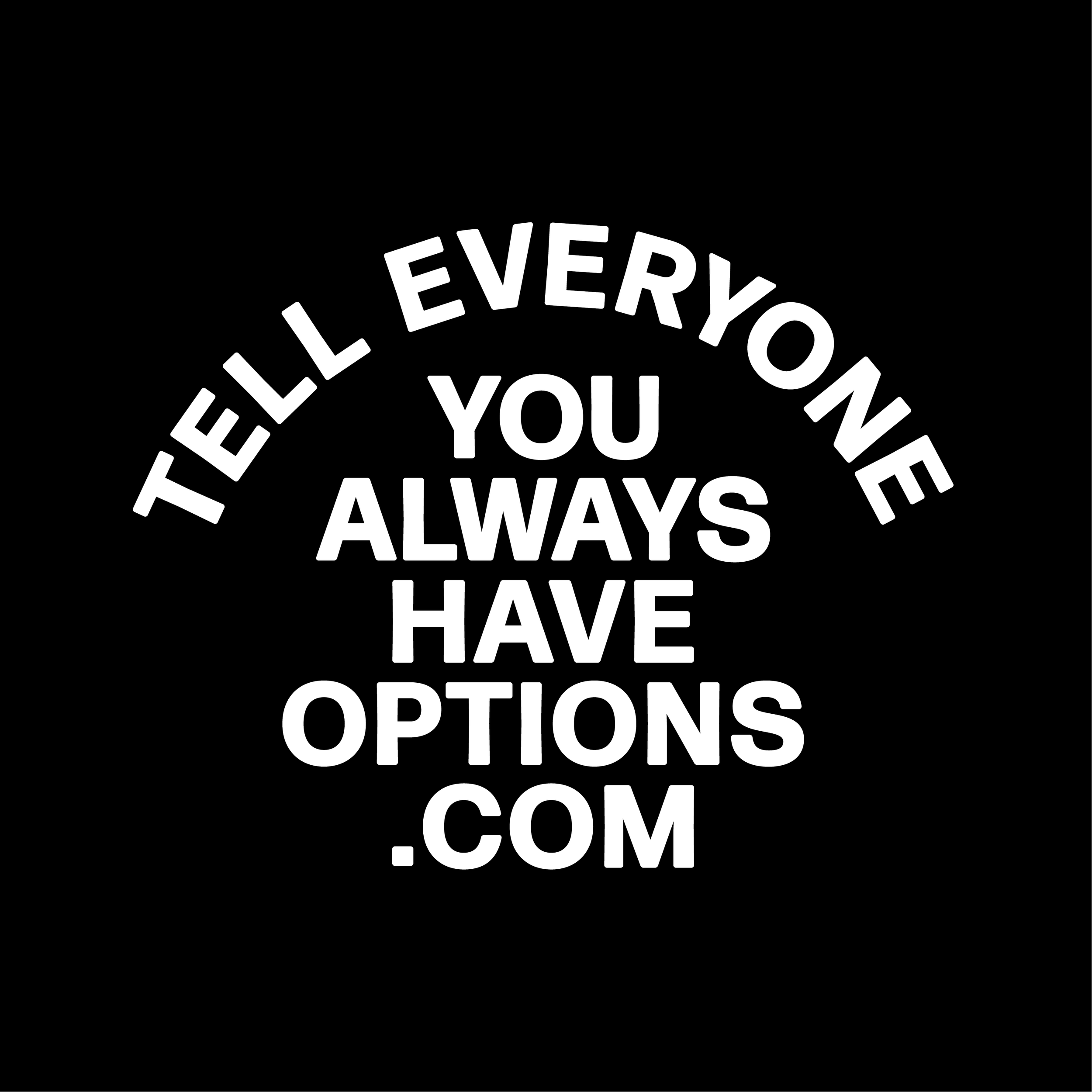Share on social media — YOU HAVE OPTIONS
