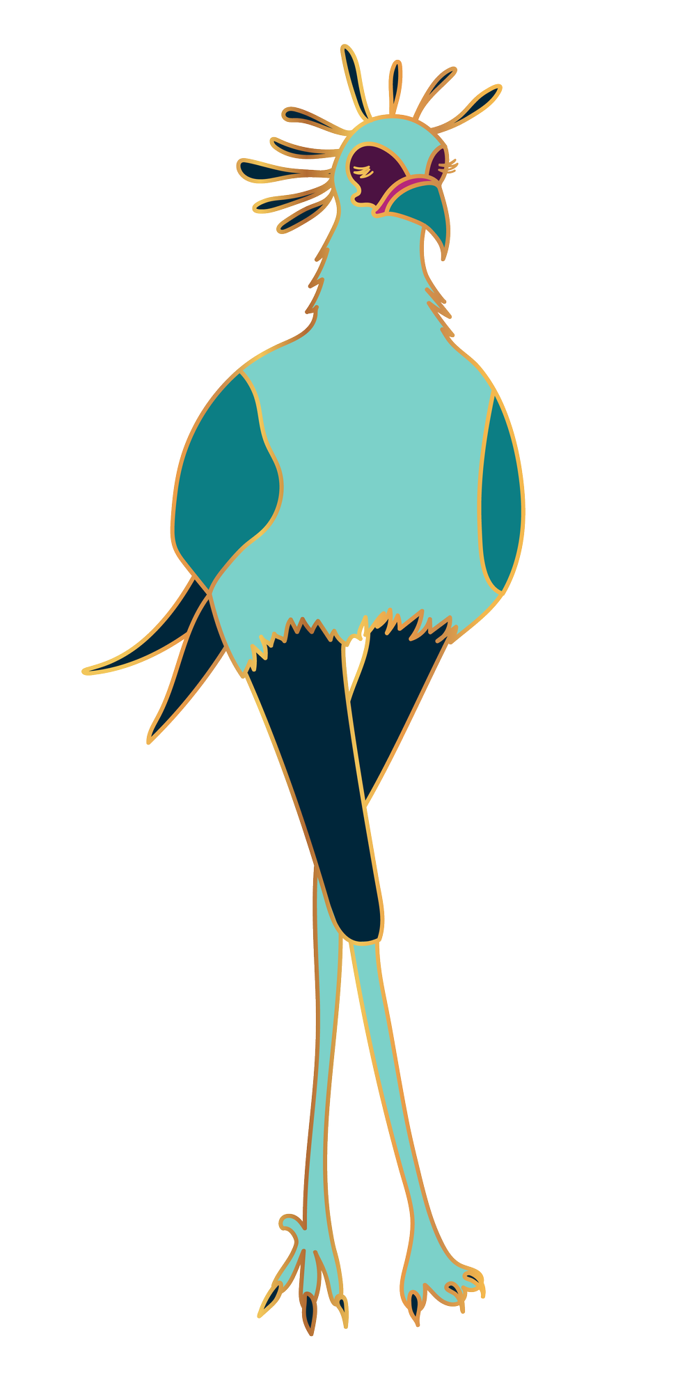 Shylah Ridgway, Secretary Bird illustration