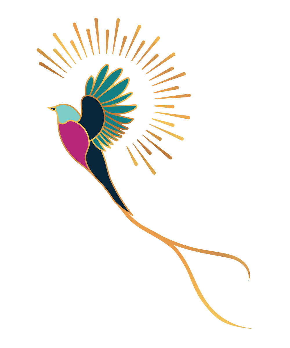 Ala Therapy Collective bird mark with the tagline therapy for an expansive life
