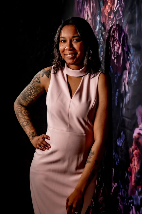 Katana Serrano Jones, LMSW of Ala Therapy Collective, perinatal and postpartum therapist in Oklahoma, currently on sabbatical.
