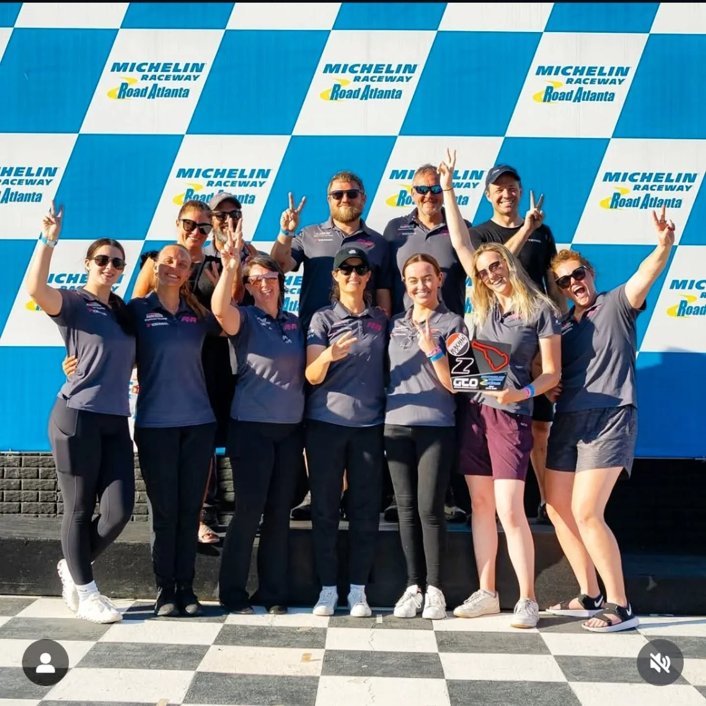 Are you seeing double or did we just DOUBLE PODIUM this weekend???!!! (Hint: it's the second thing!)

Our drivers were the true heroes today, pushing through some of the toughest conditions I've ever seen in a race car. But despite those conditions, 