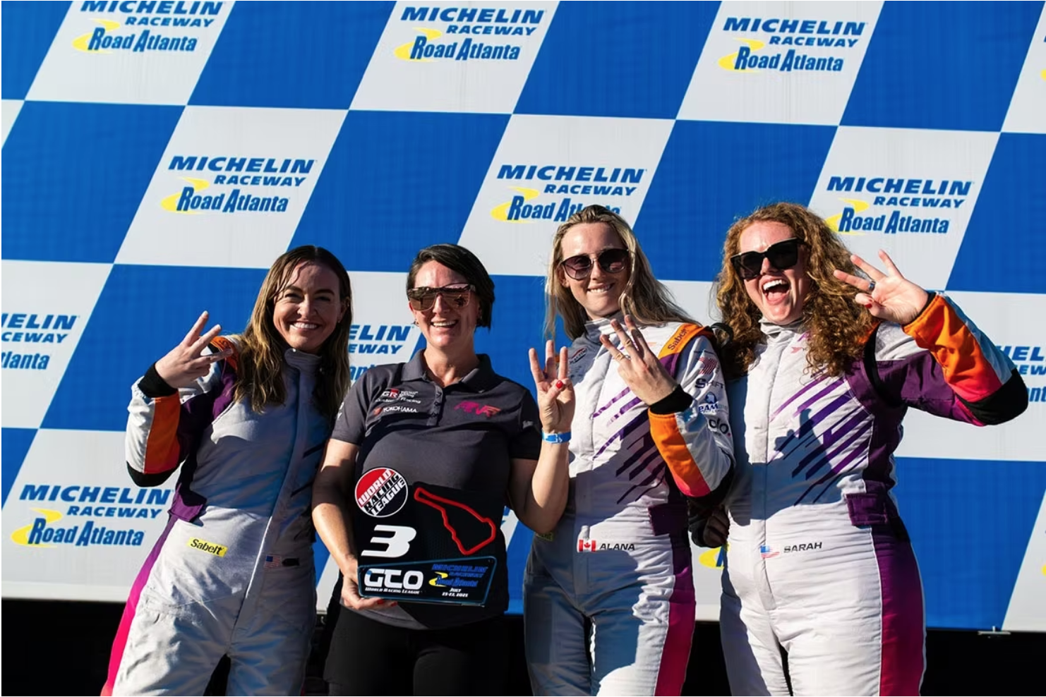 Freiberg, Montgomery and Carter claim back-to-back WRL podiums for all-female AE Victory Racing