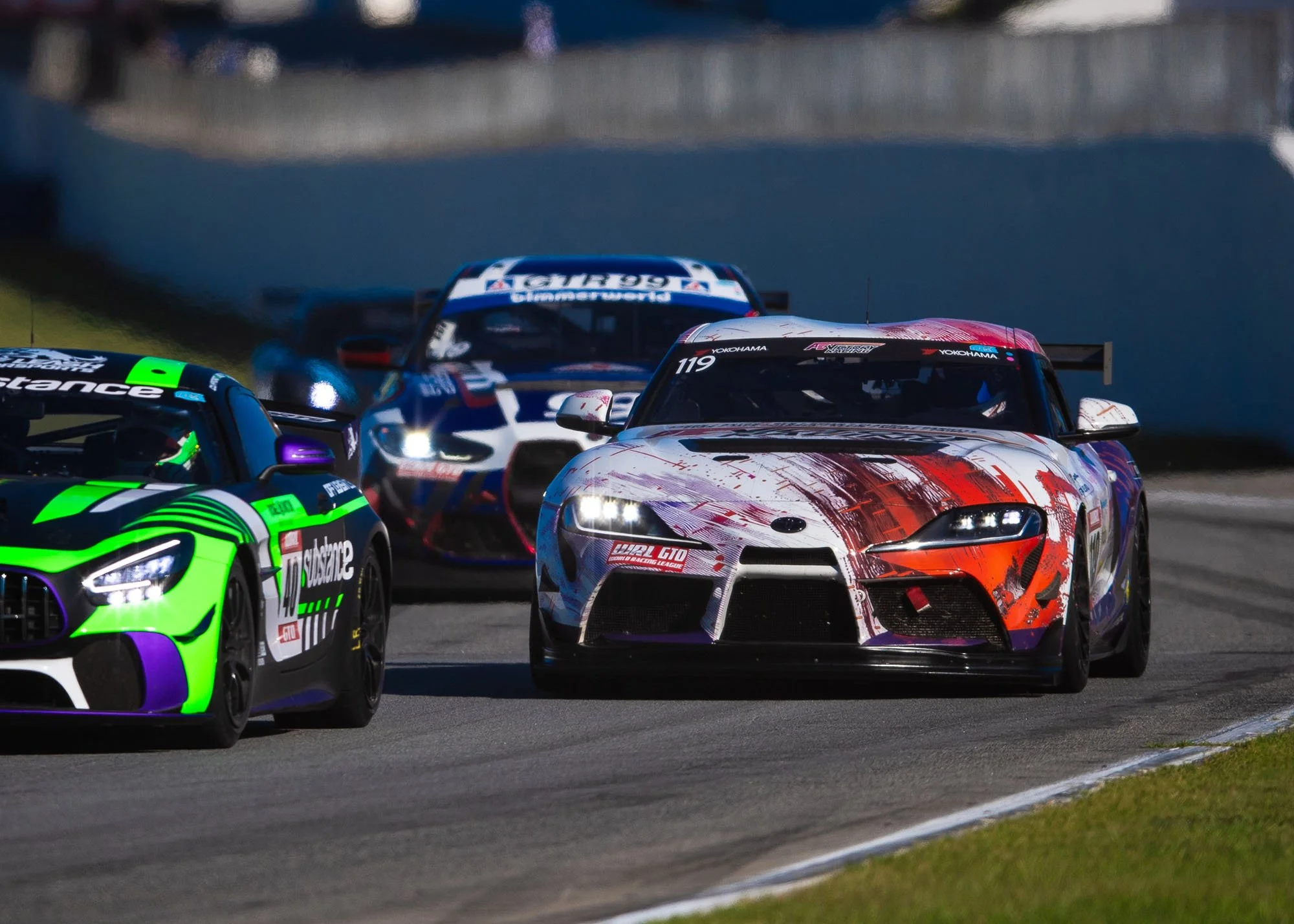 AE Victory Racing Podiums Road Atlanta