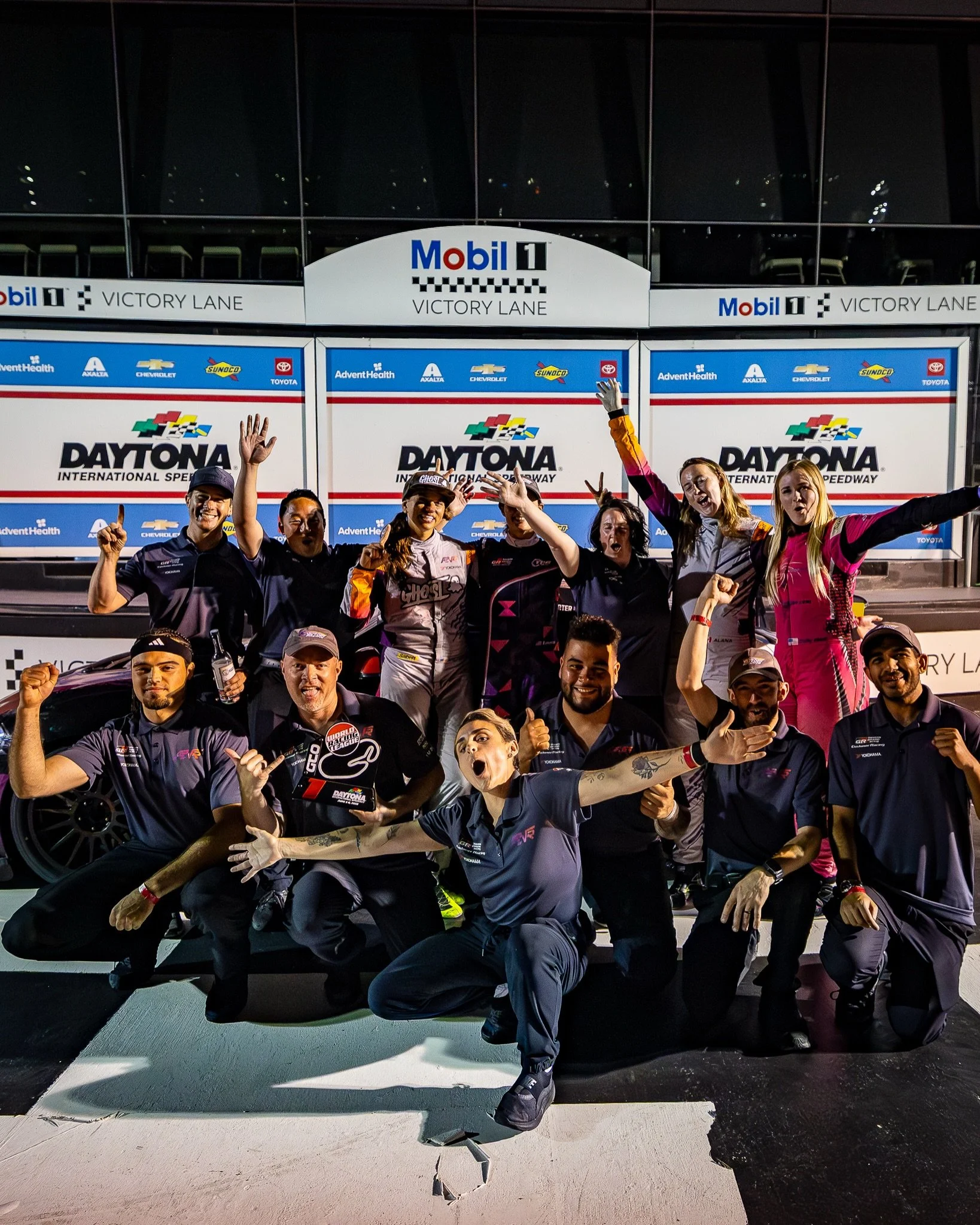 What a weekend at Daytona!🏆🏁

The No. 120 had a near perfect race, leading 330 of the 338 laps on our way to victory. The crew absolutely nailed every pit stop, our ladies performed amazingly behind the wheel, and the strategy was on point all race