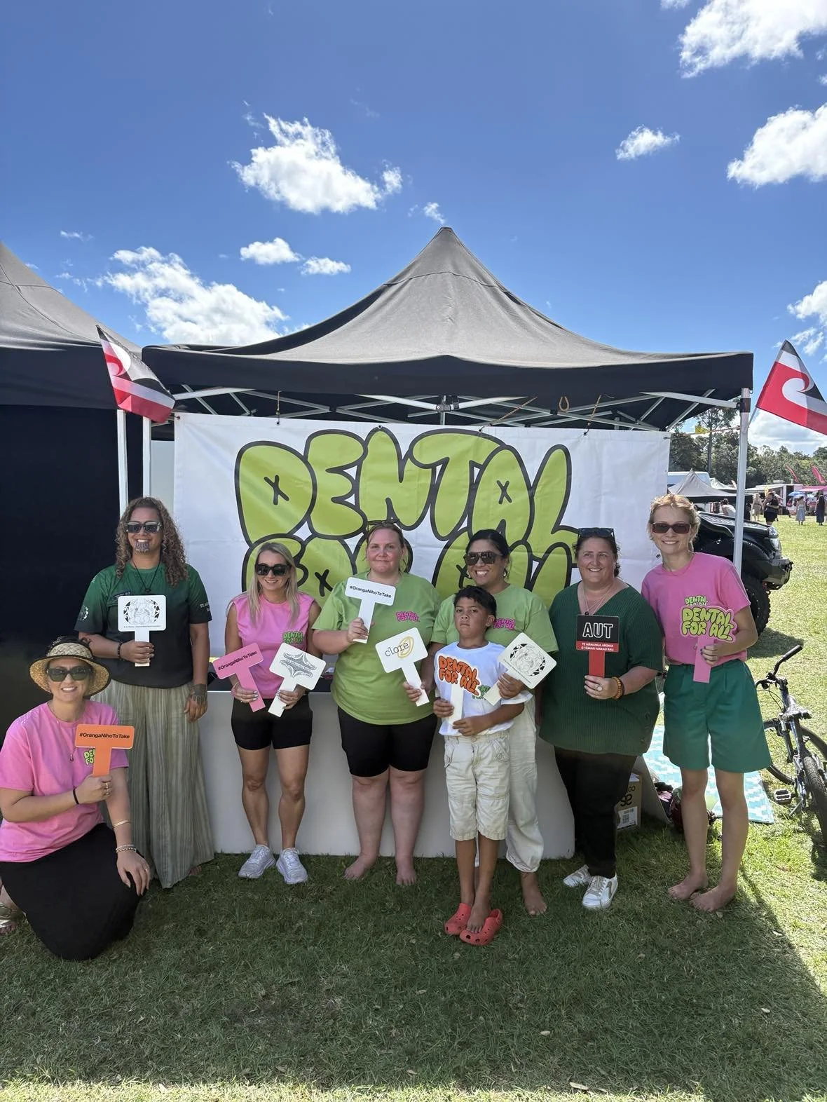Oranga Niho Te Take collective at Waitangi in 2026
