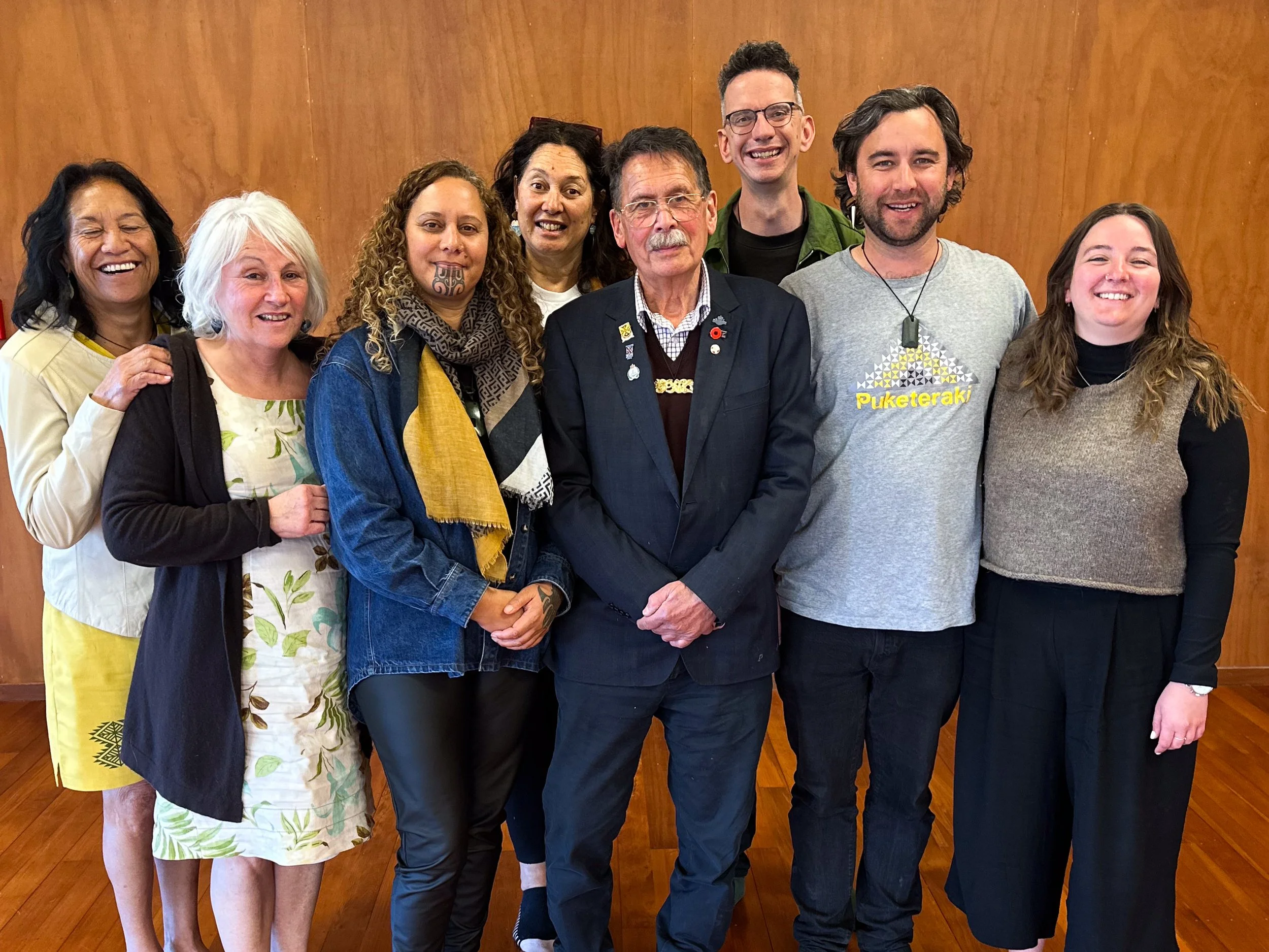 Roadshow kōrero in Karitane with Emeritus Professor John Broughton
