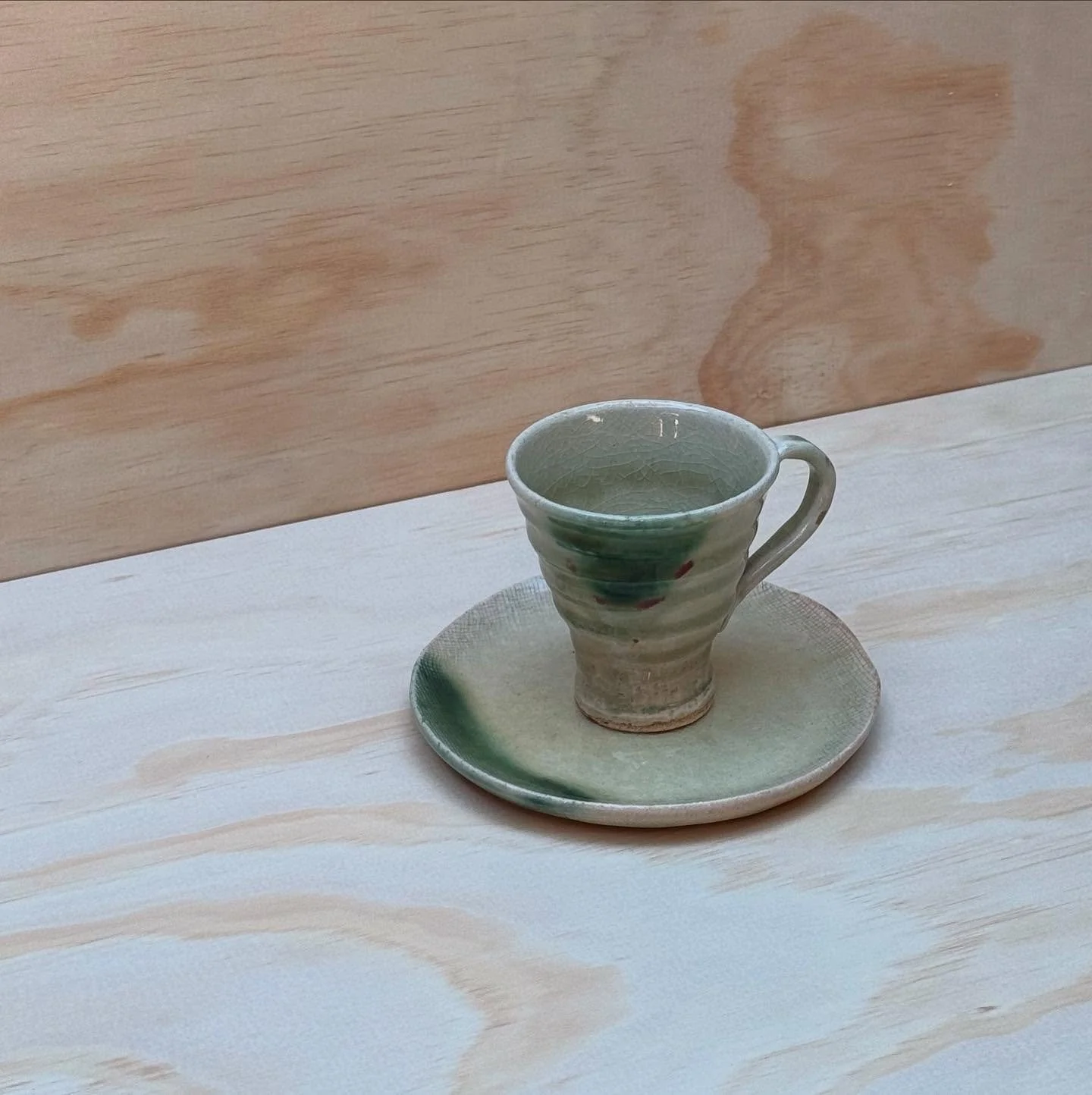 The Mori espresso cup and saucer.