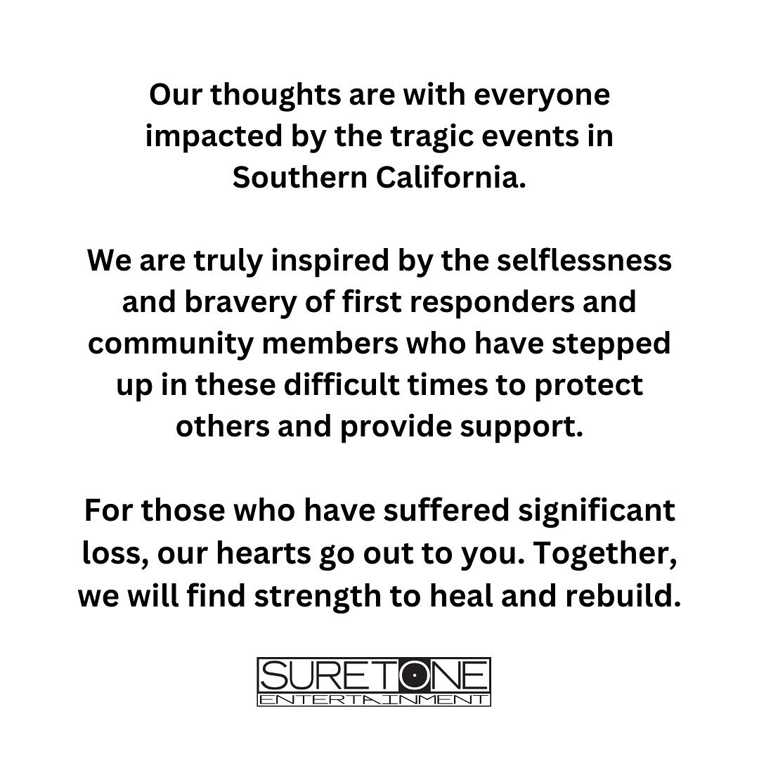 Our hearts go out to everyone affected by the tragic events in Southern California. To the first responders and neighbors showing incredible courage, thank you for your strength.