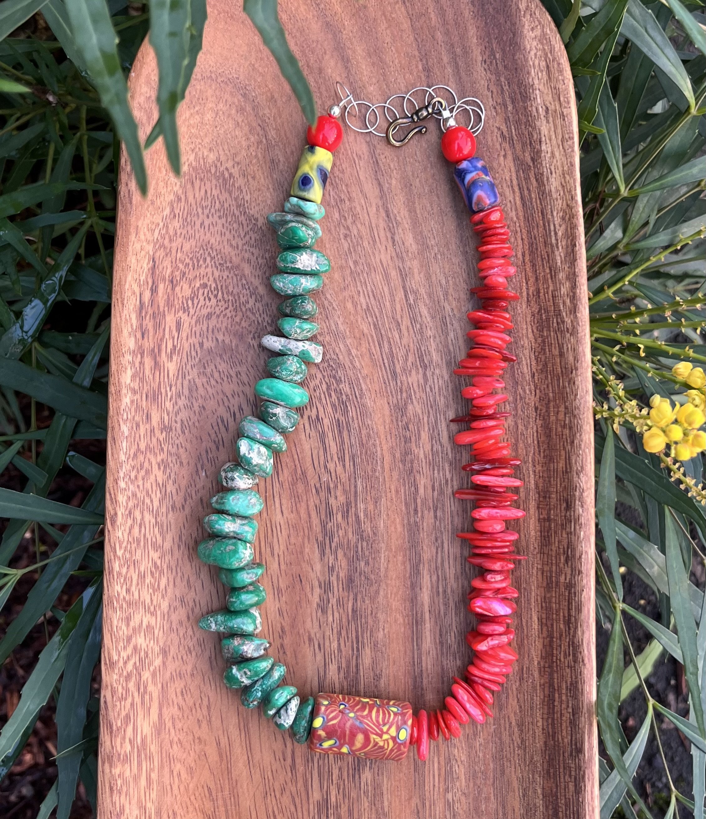 Single Strand Beaded Necklace