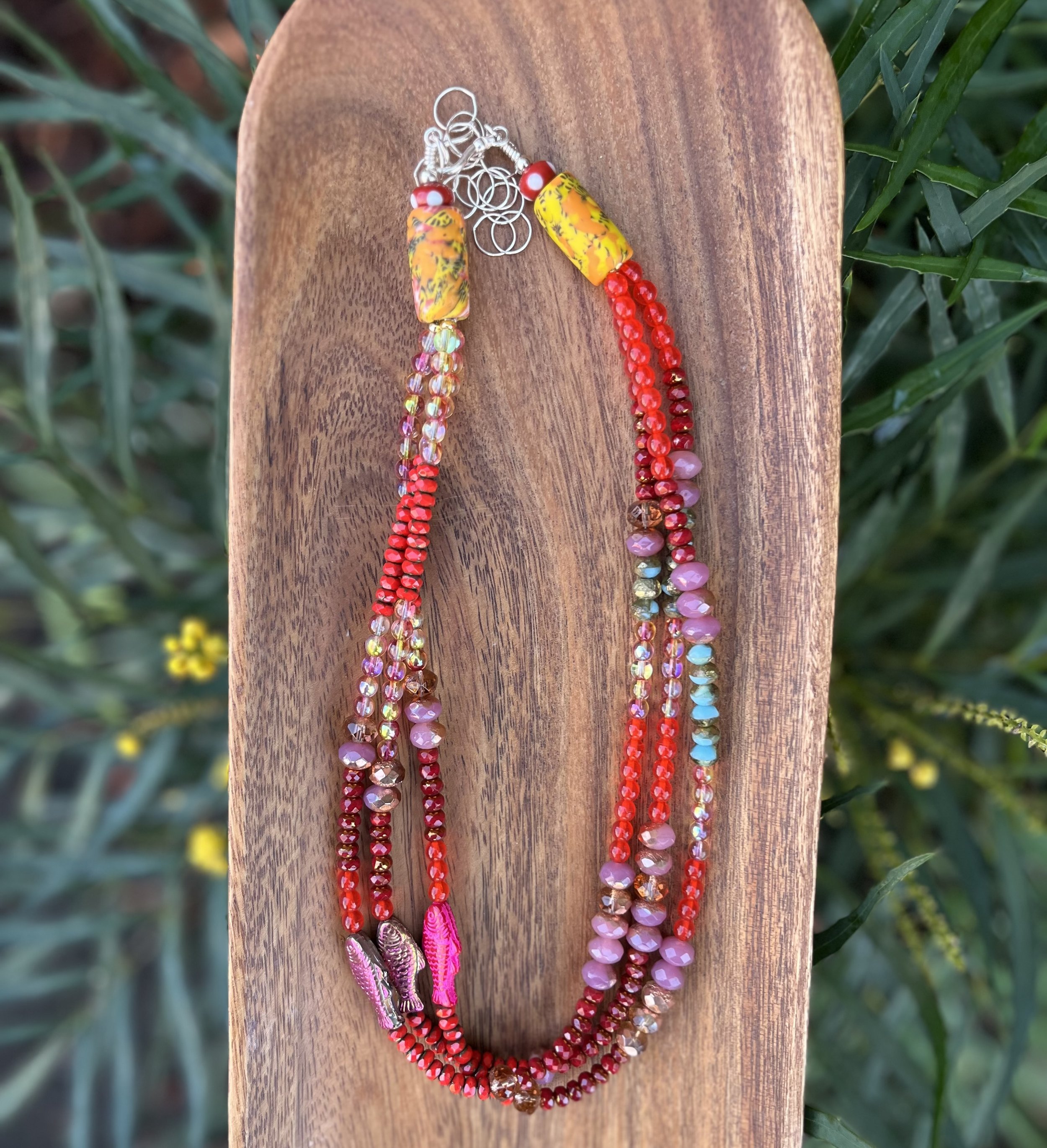 Triple Strand Necklace