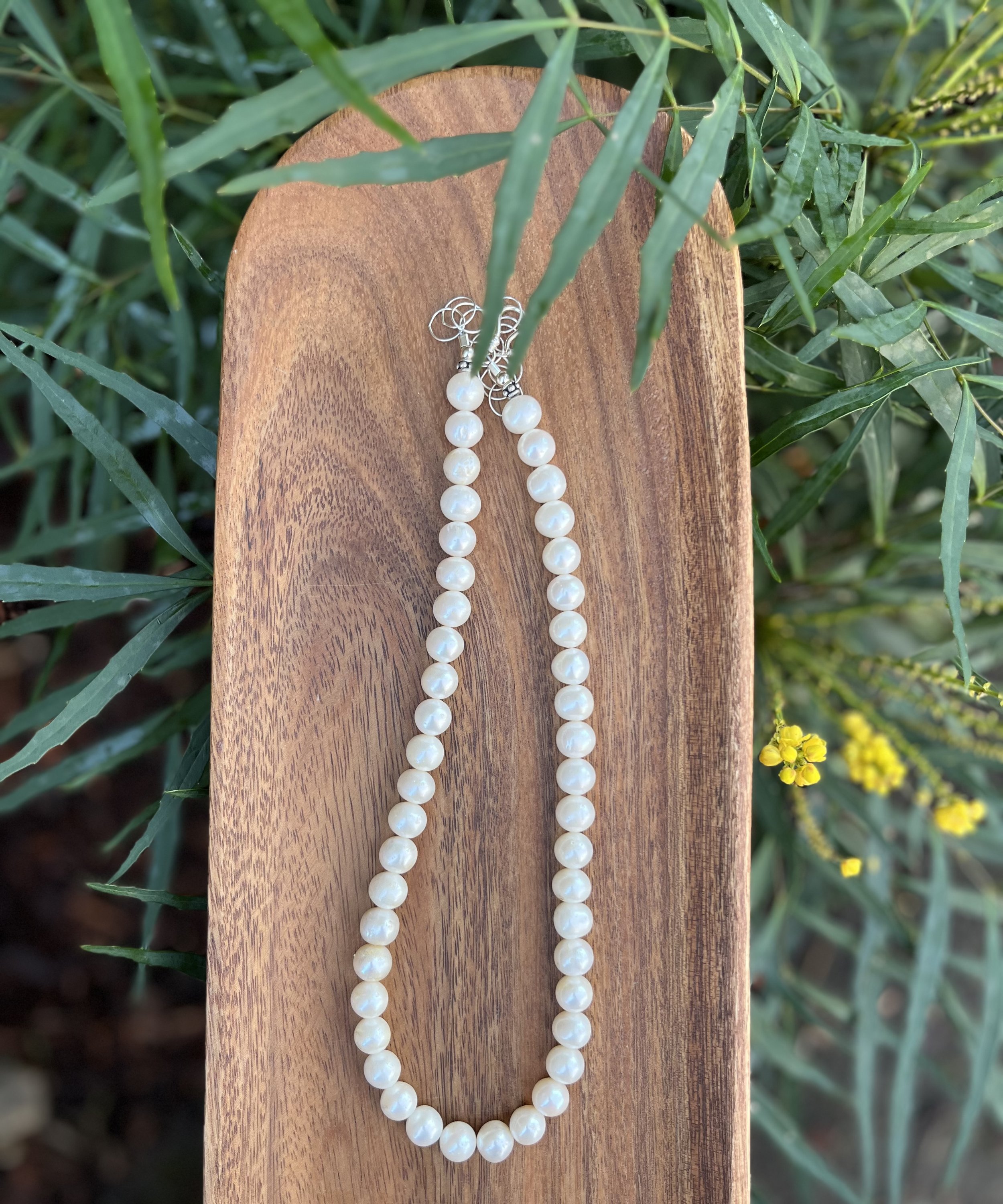 Single Strand Pearl Necklace