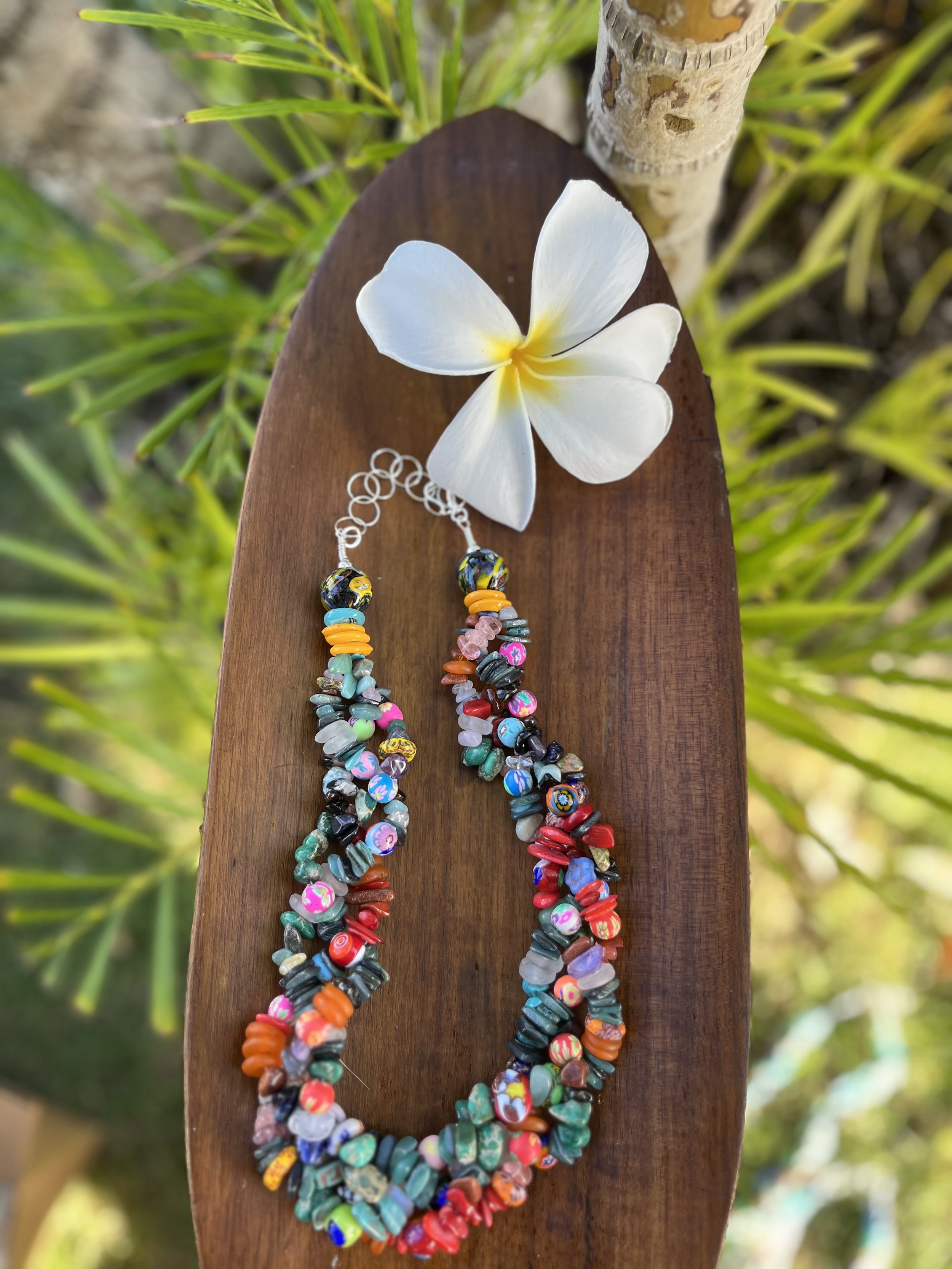 Triple Strand Necklace