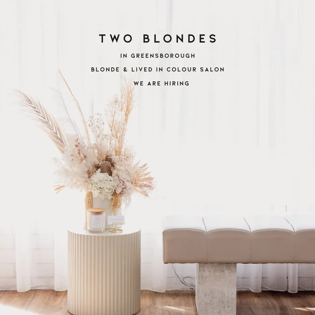 Hey Girlie,

Are you looking for a fresh start in your hair career at a salon that supports you with a kind, team culture?

Our hair salon in Greensborough is looking for someone like you to join us! We&rsquo;re a blonde and lived-in colour specialis