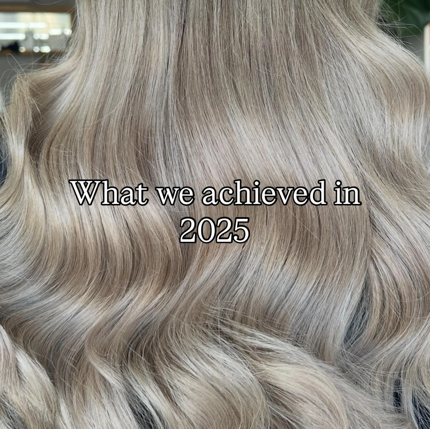 2025 was a huge year for us ,the list of what we achieved couldn&rsquo;t of been bigger , but we did it !! At the start of last year !! I wrote down my goals and had a really clear idea of what I wanted for the salon future !! 12 months last I couldn