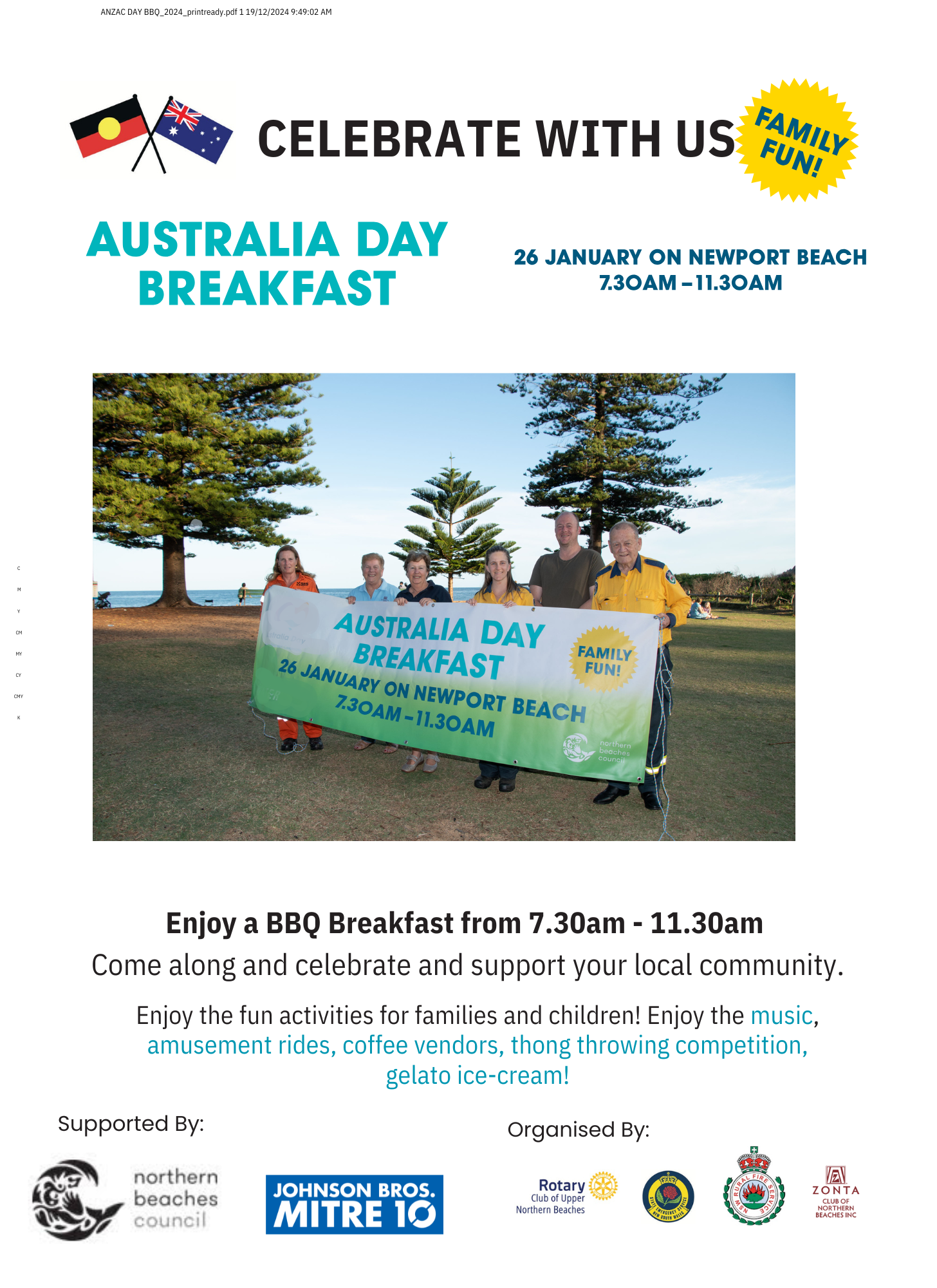 Australia Day Breakfast