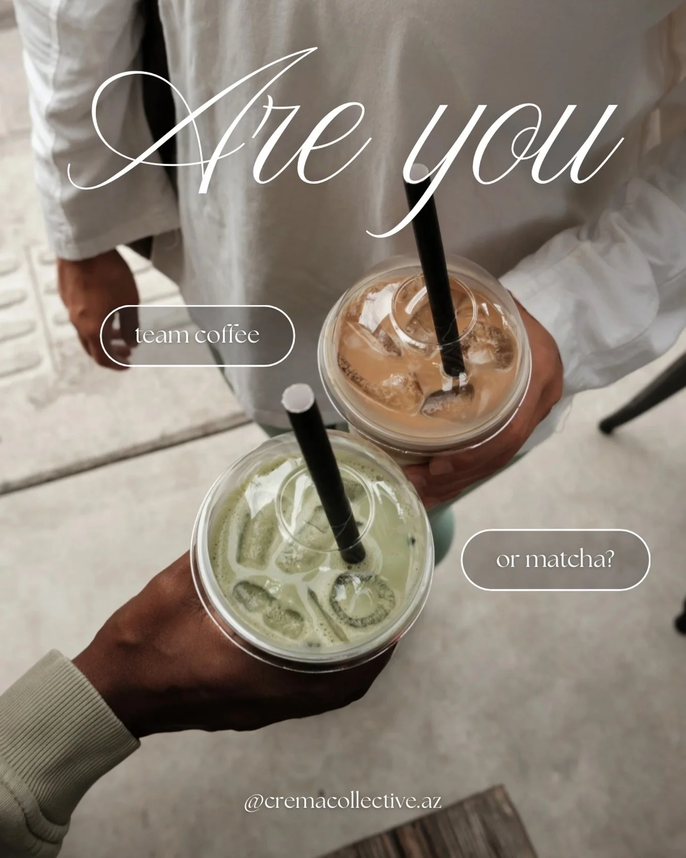 Team Coffee ☕ or Team Matcha 🍵?
Either way, we got you. Stop by our New Year pop-up at @desert_mvmt ✨
Come sip, move, and start the year slow + intentional.

✨ Saturday Jan. 3
🕚 9 AM to 12 PM 
📍 @desert_mvmt (16th St &amp; Campbell Ave.)