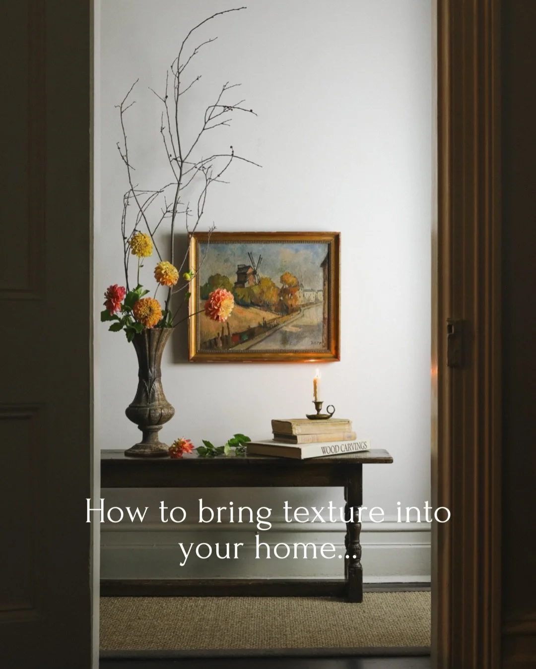 How to bring texture into your home. 🤎🌿

Textiles are not the only way we can bring texture into our homes. Texture can be achieved through a variety of surfaces, shapes and lighting.

Why do we need texture? - Surface variation is what makes thing