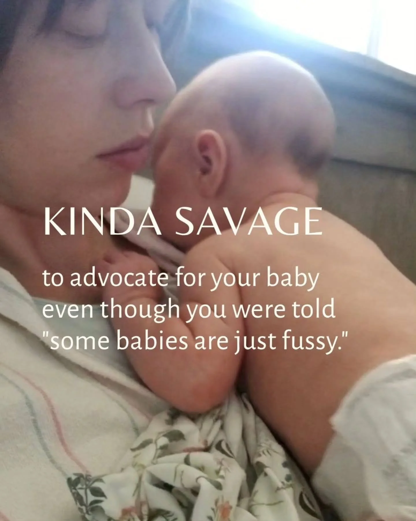 It's hard to go against the grain when it comes to your baby. There are so many opinions!

Your baby is lucky to have you. Keep fighting for them! Keep trusting your gut! 💪❤️✨️

What do you go against the grain on when it comes to your baby? Tell me