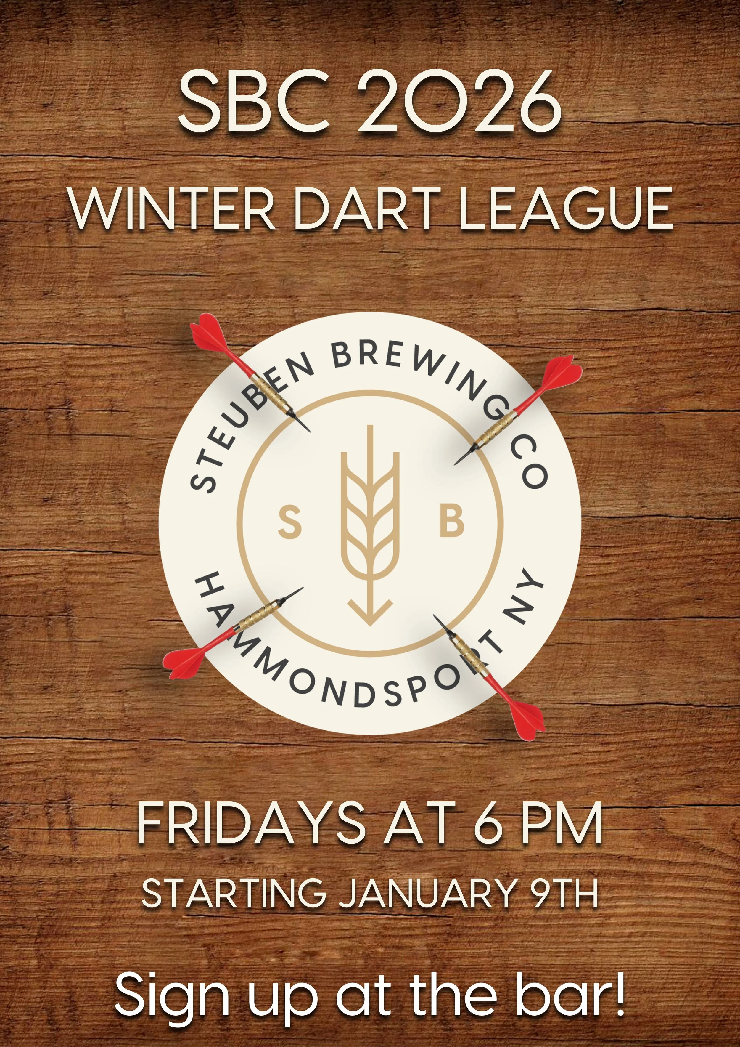 SBC Friday Night Darts!