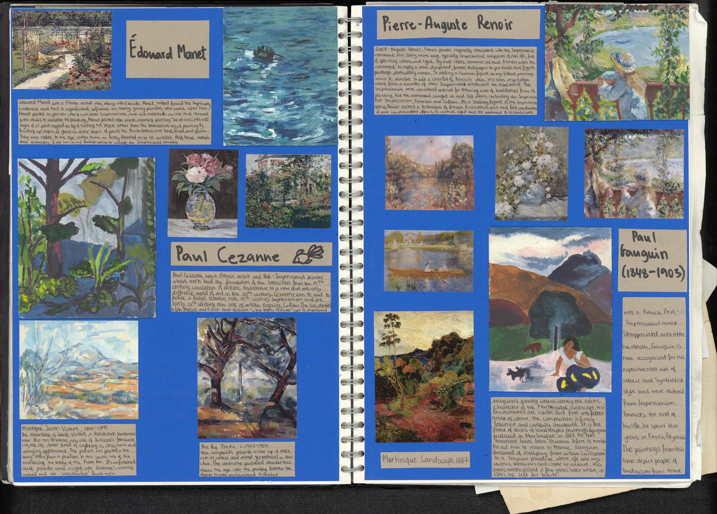 Research pages