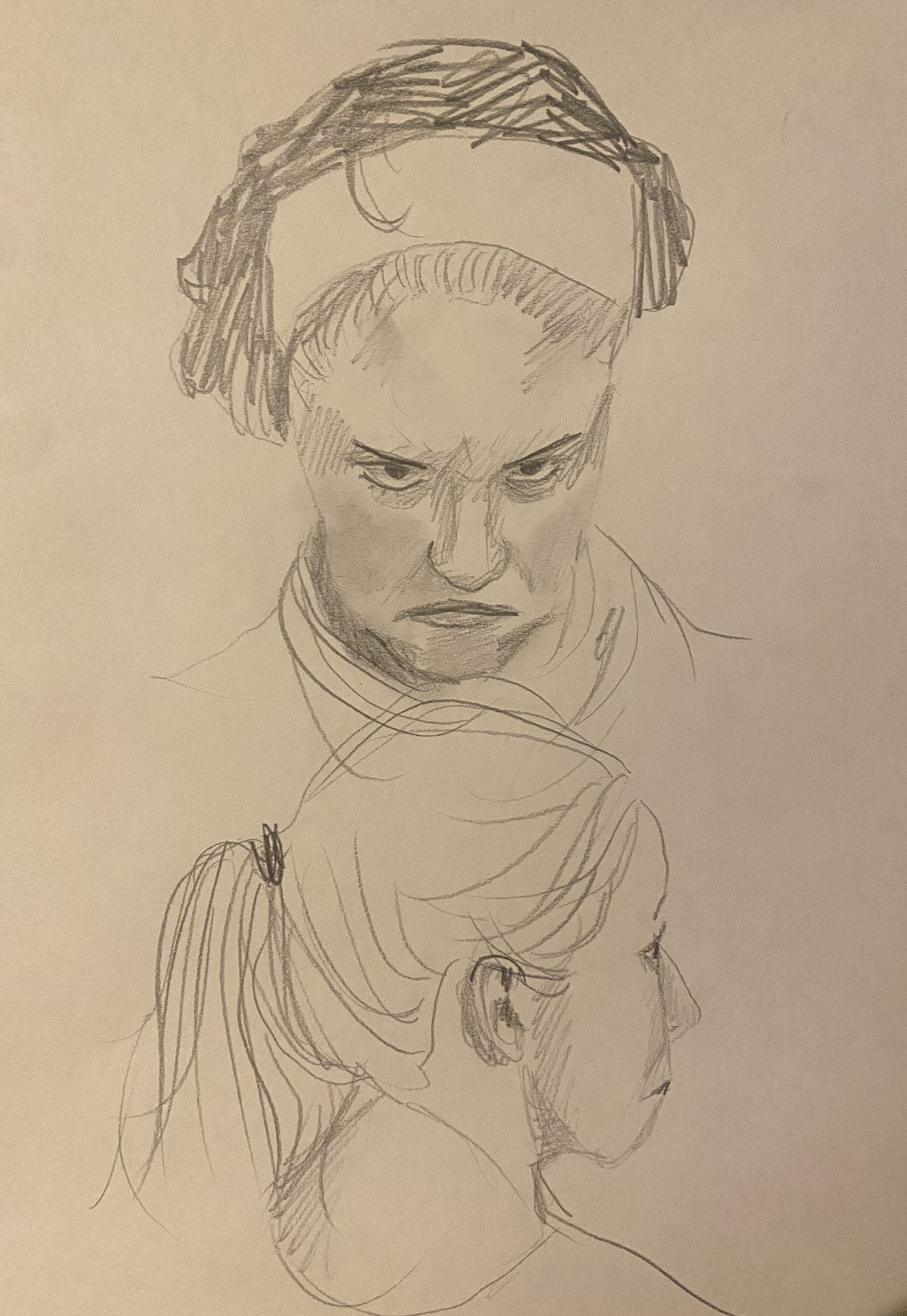 Portrait studies from “line of action” website