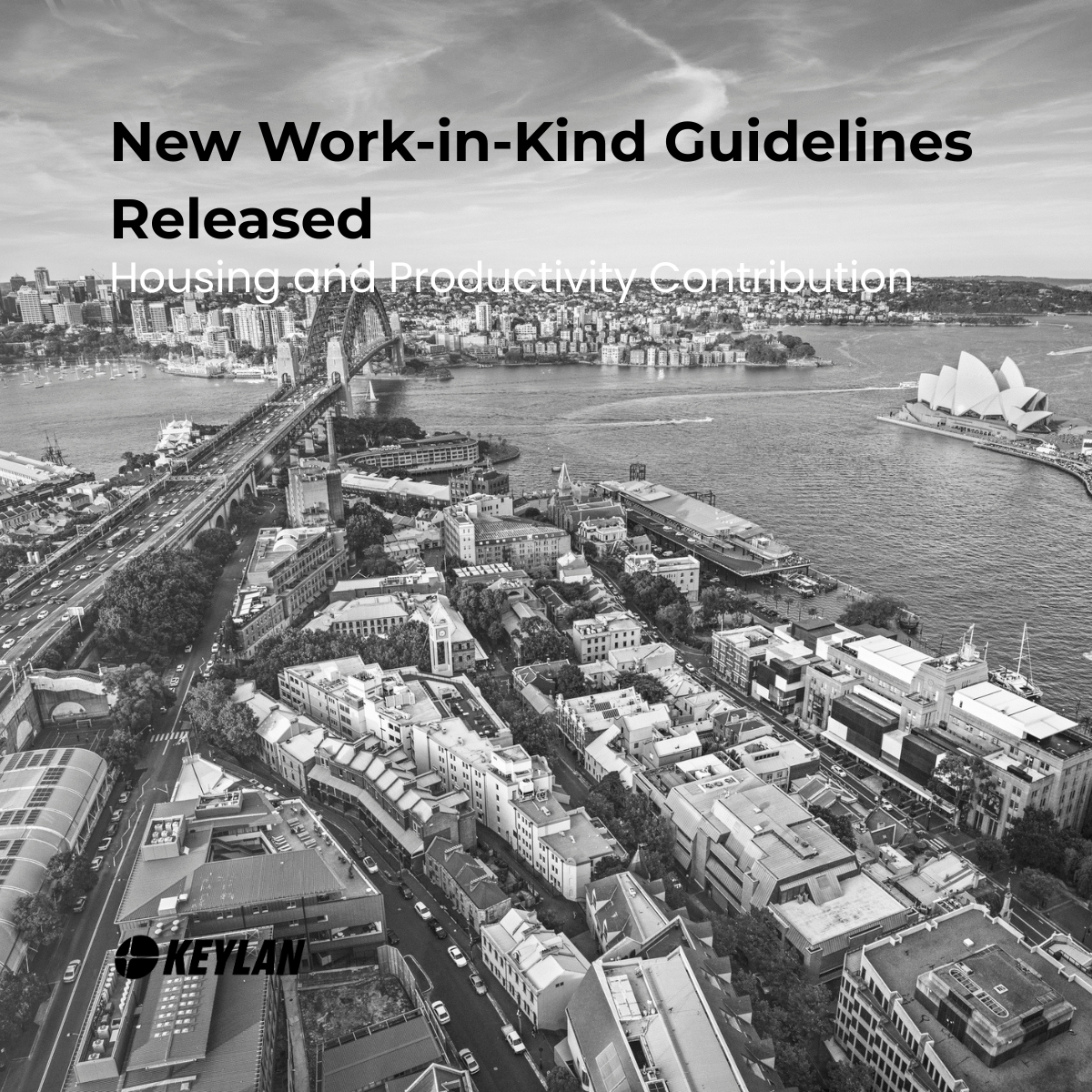 Work-in-Kind Guidelines Released