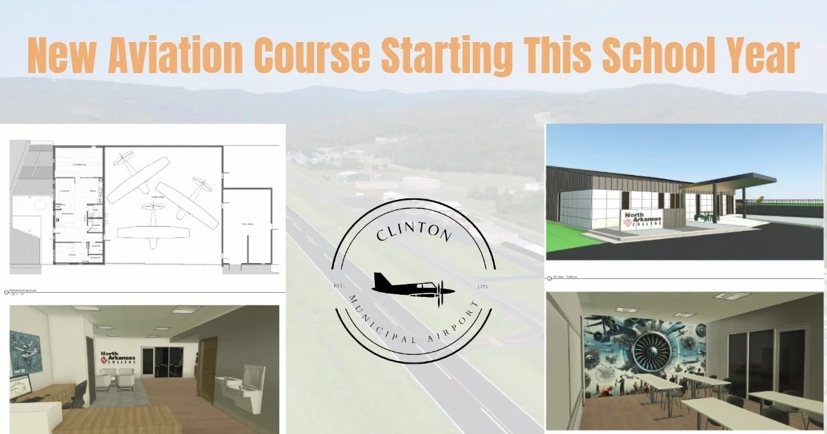 School&rsquo;s getting ready to start back, and that means our aviation program is about to take off.

We&rsquo;re proud to partner with Clinton High School, Dawson Aircraft, and North Arkansas Collegeto bring this hands-on opportunity to students ri