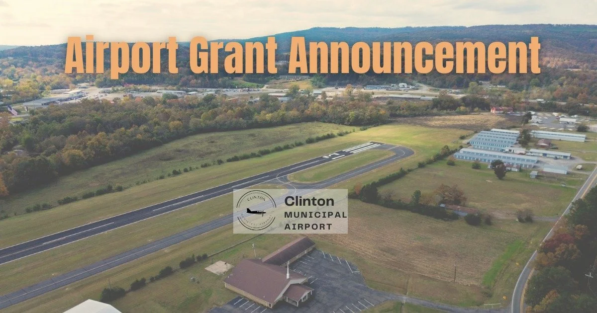 We&rsquo;re happy to share that Clinton Municipal Airport has received another grant from the Arkansas Division of Aeronautics. This funding will go toward improving our hangars and enhancing airport security fencing. We appreciate the continued supp