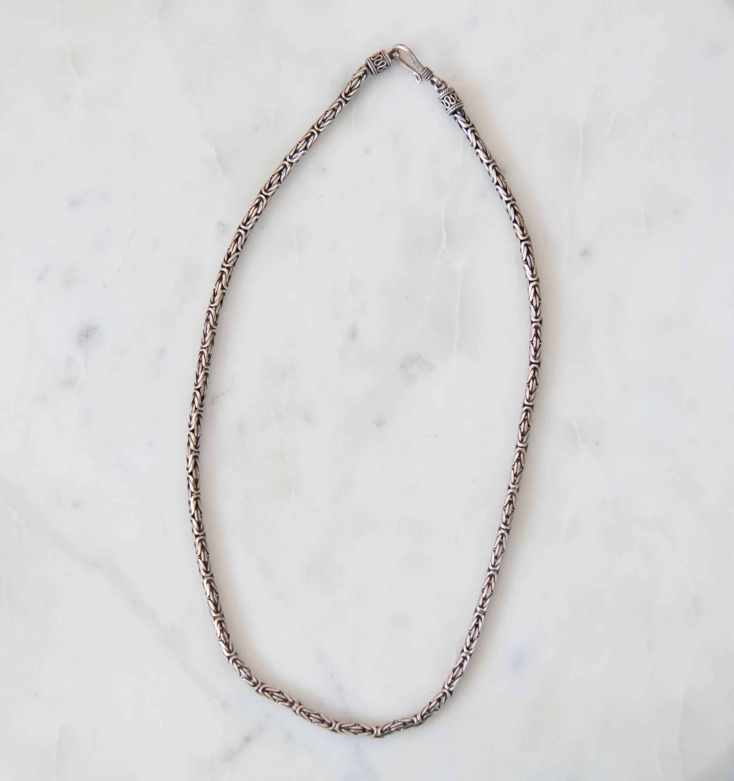 Sterling Silver Byzantine Chain