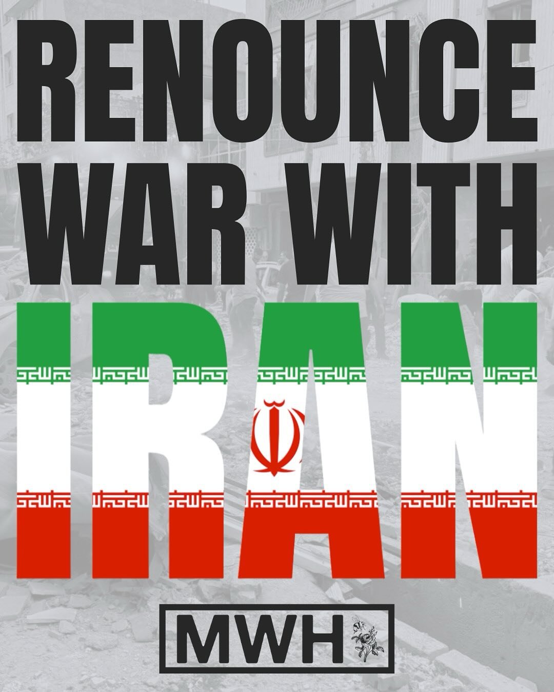 We&rsquo;re commanded to &ldquo;renounce war and proclaim peace&rdquo; (D&amp;C 98:16), and &ldquo;bury our weapons of war&rdquo; (Alma 24:19). Now is the time to show we are willing to keep that commandment!

Say NO to more endless wars in the Middl