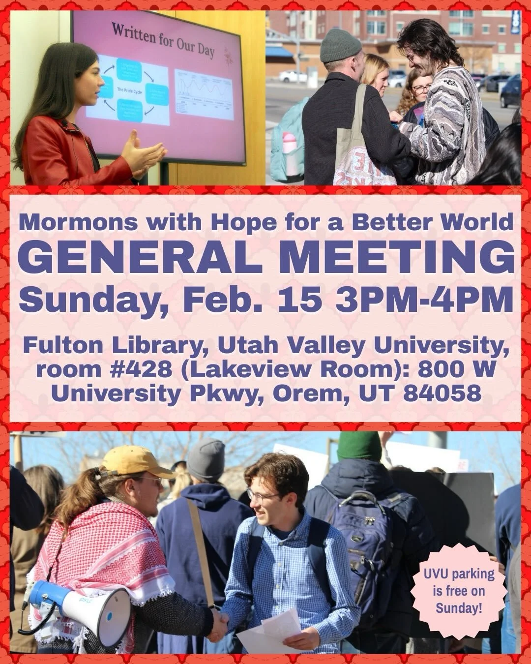 JOIN US for our monthly general meeting! 🐝🌹

It&rsquo;s this Sunday (Feb. 15) 3-4PM at the Fulton Library, Utah Valley University, room #428 (Lakeview Room): 800 W University Pkwy, Orem, UT 84058

Everyone is welcome! Even if you&rsquo;re just curi