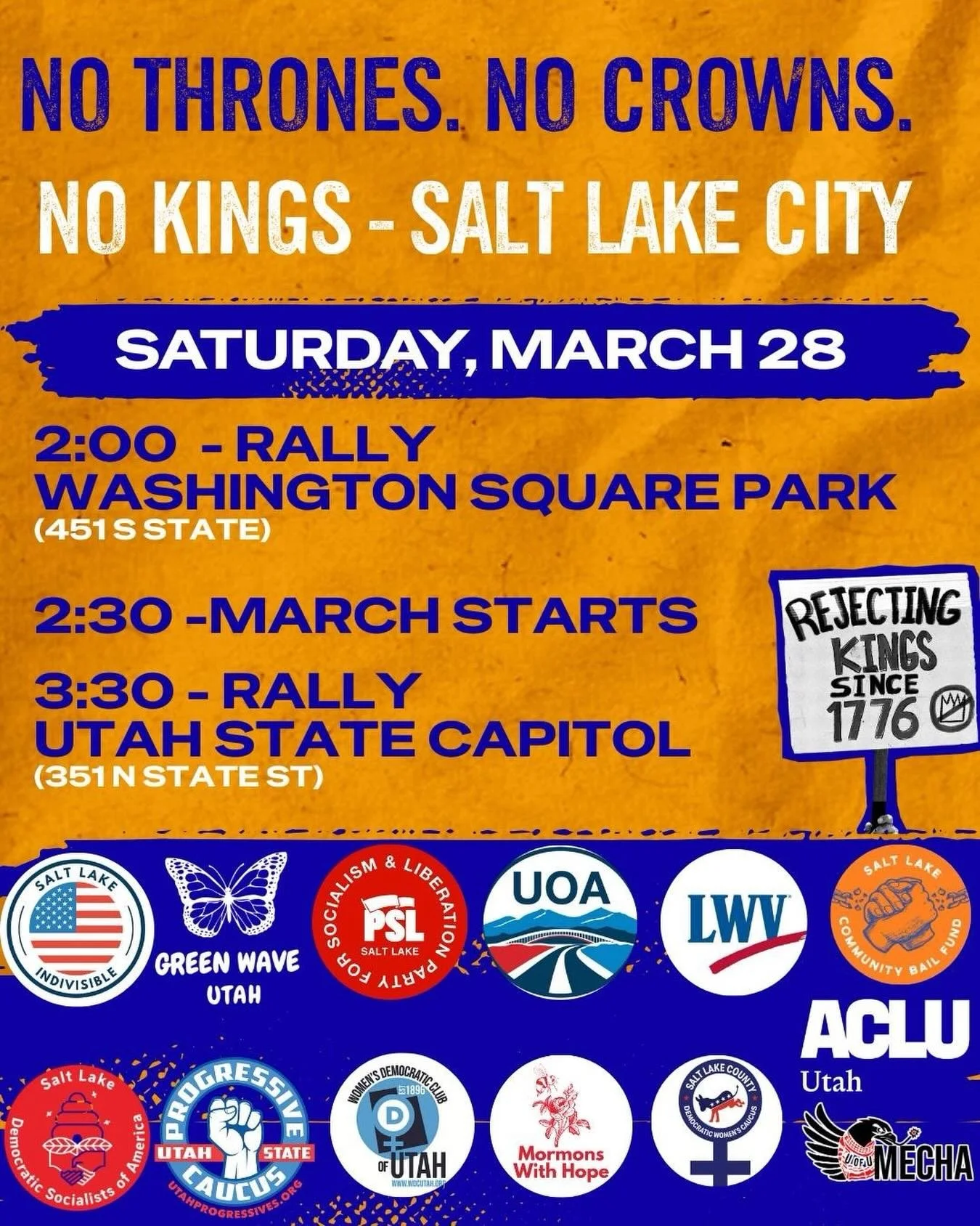 HAPPENING TODAY!!!

&ldquo;This matter of their contention was settled by the voice of the people. And it came to pass that the voice of the people came in favor of the freemen, &hellip; which caused much rejoicing among the &hellip; the people of li